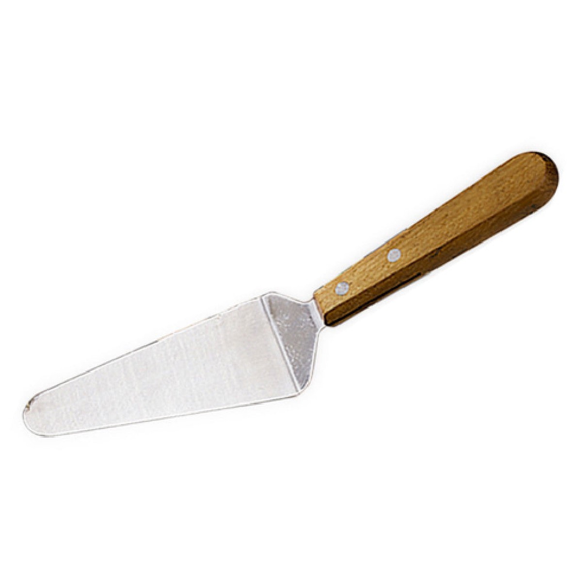 American Metalcraft 19006 5 Inch Blade Pizza Pie Server with Wood Handle