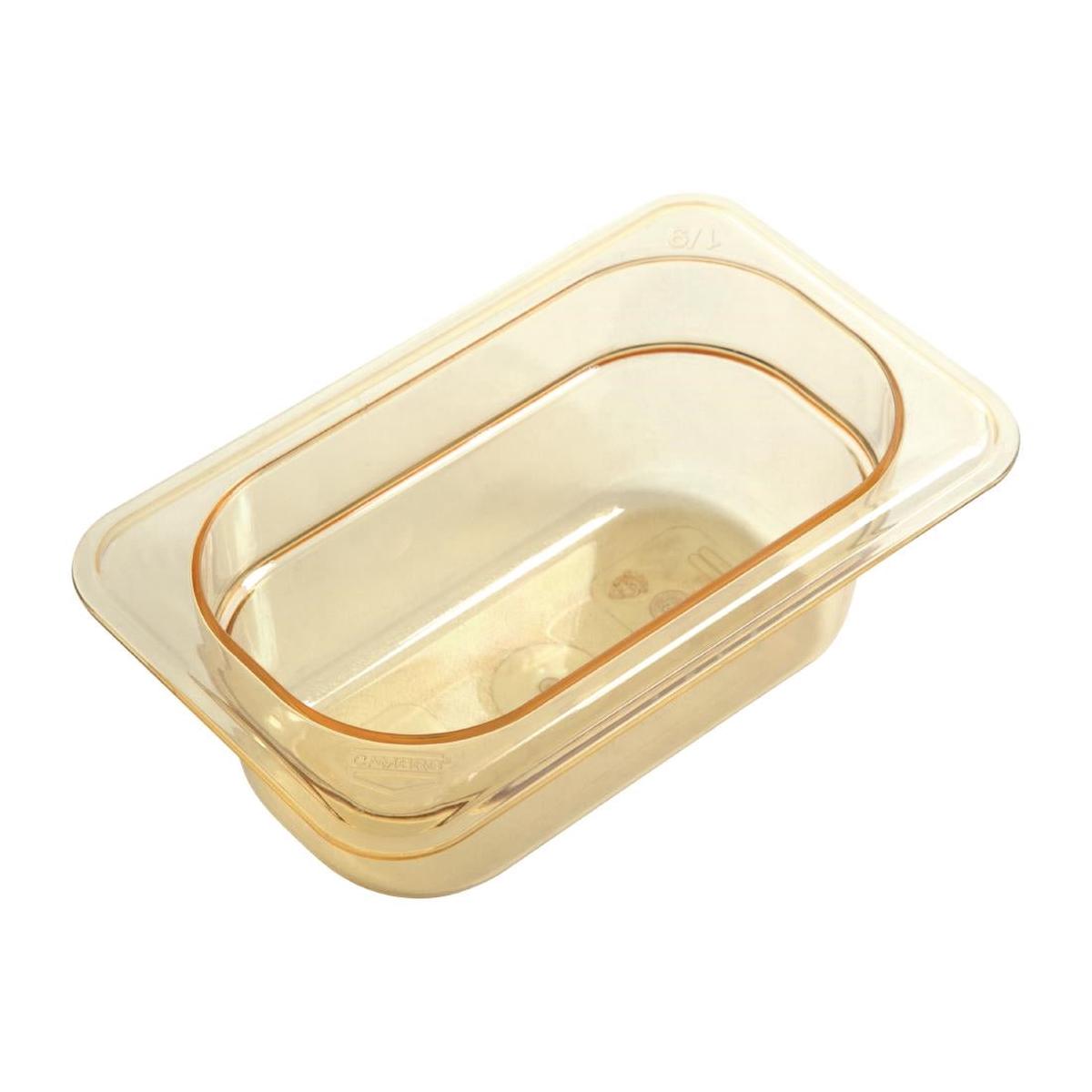 Cambro High Heat 1/9 Gastronorm Food Tray 65mm - DW498