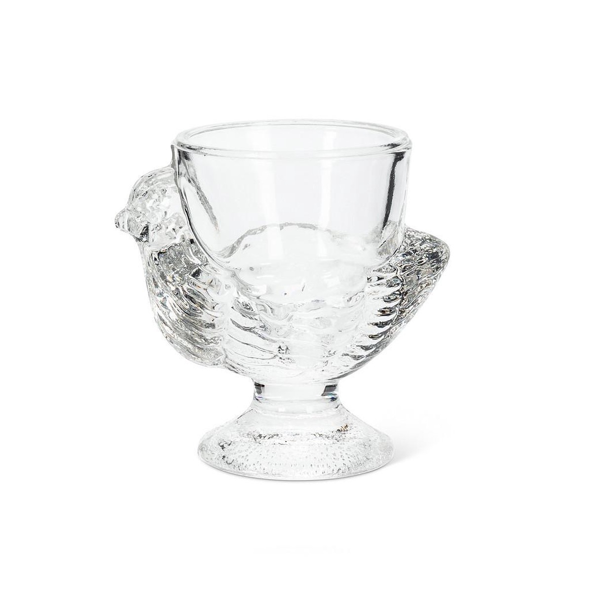 Chicken Egg Cup - Glass, 3-in