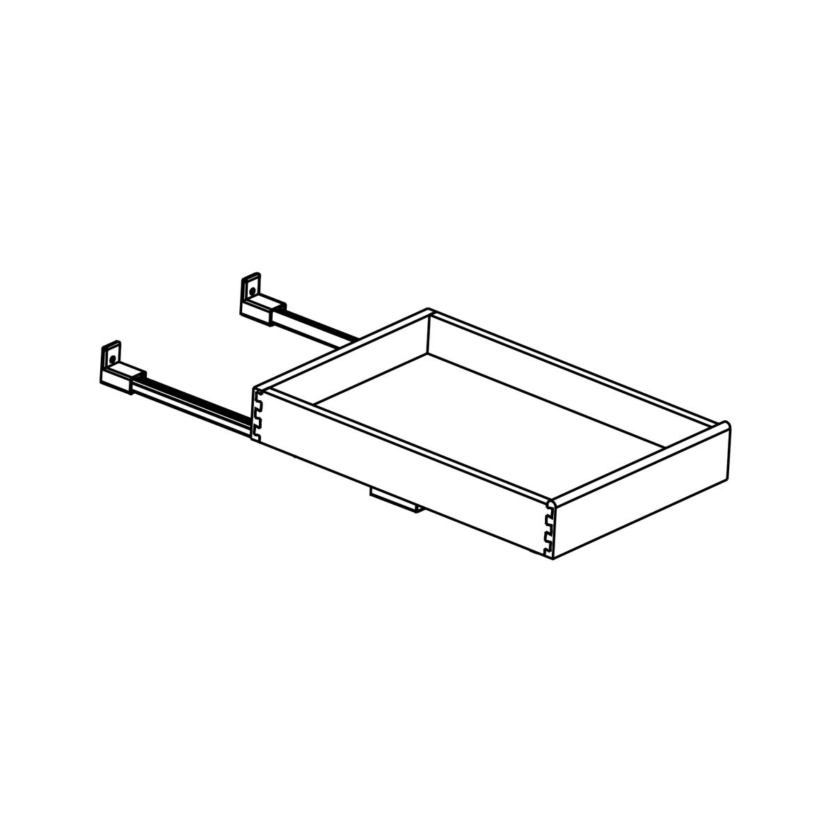 Coastal Shaker Slab 24" Rollout Tray