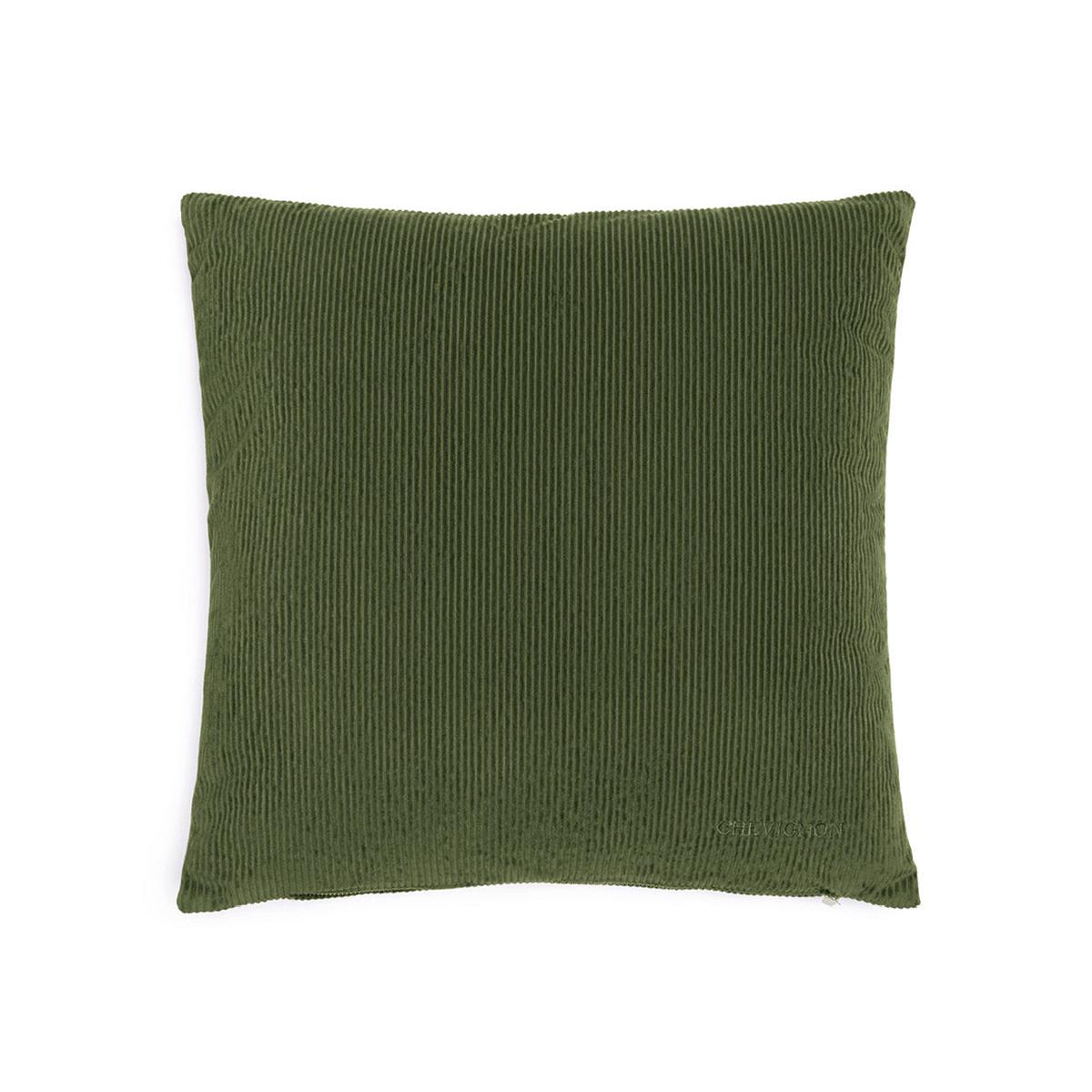 Cushion corduroy - Green - 45 x 45 cm