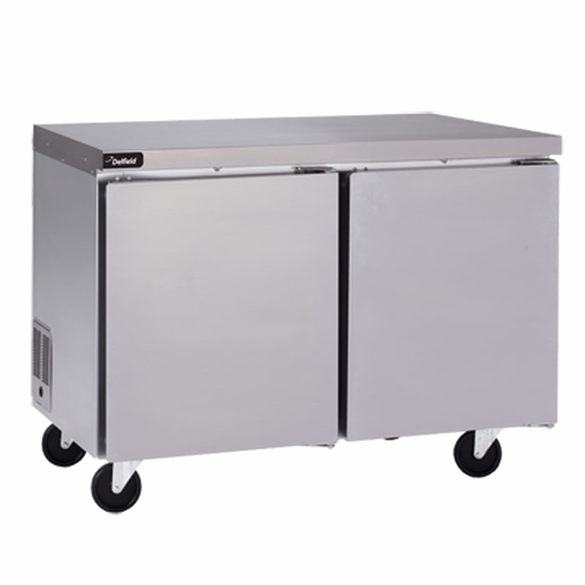 Delfield GUF60P-S Coolscapes Undercounter/Worktable Freezer, (2) Stainless Steel Doors, 115v