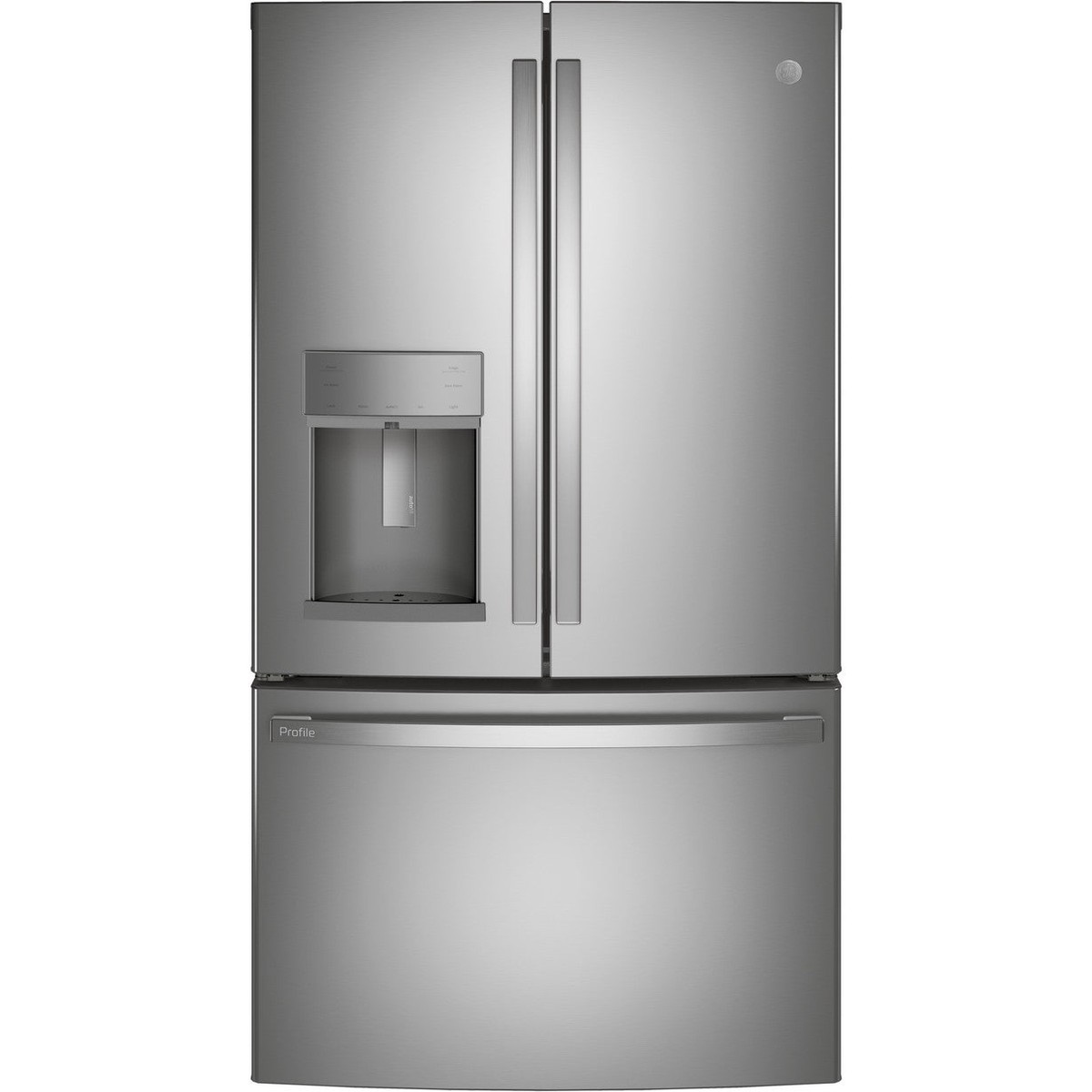 GE Profile 22.1 cu. ft. Counter-Depth French Door Refrigerator with Hands-Free AutoFill, Fingerprint Resistant Stainless Steel