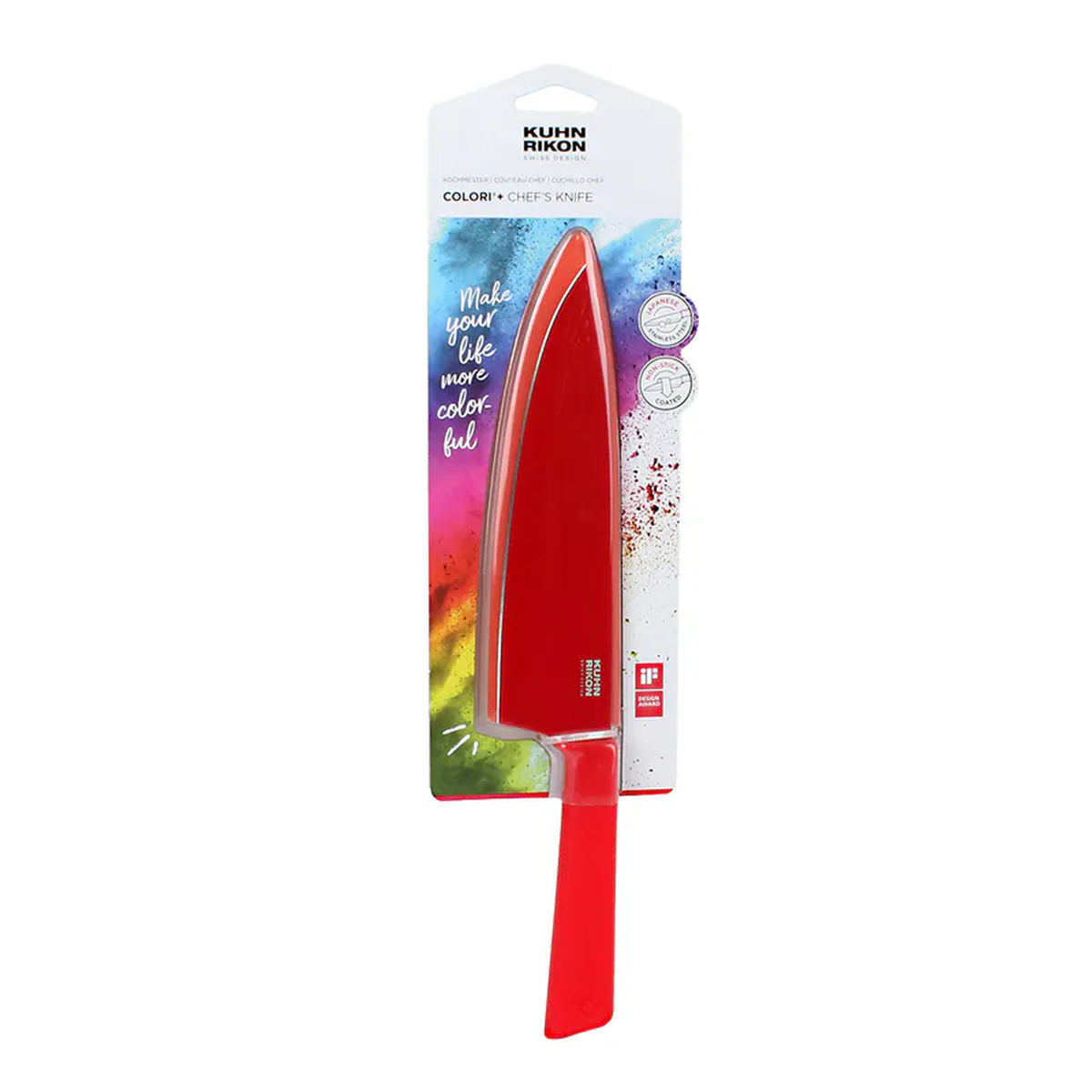 KUHN RIKON COLORI+ Chef Knife -Red -26651