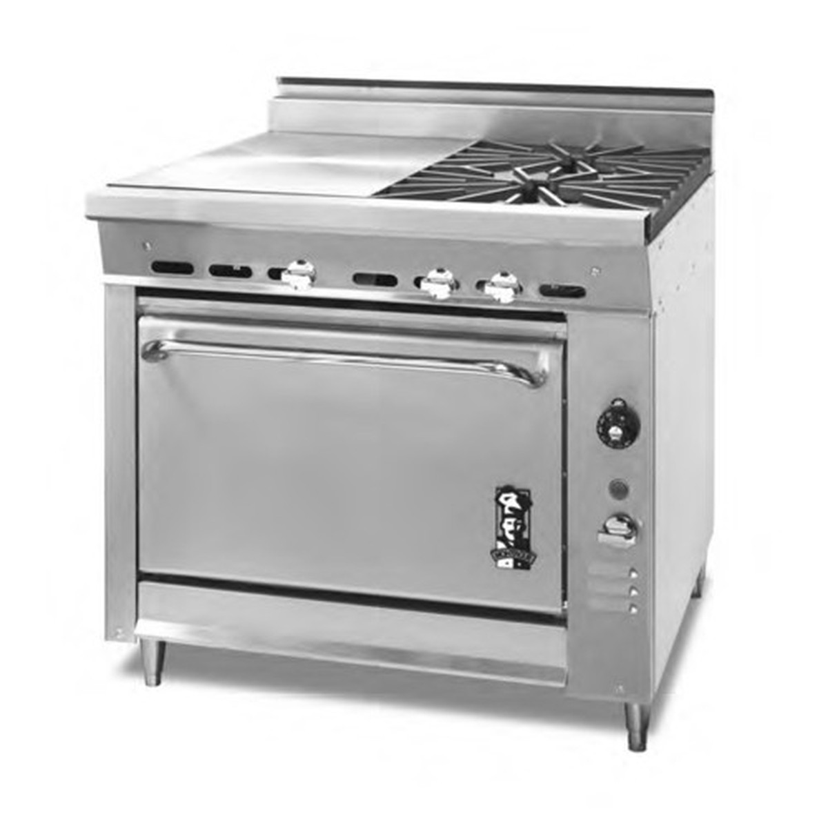 M36-11E | 36' | Range, 36 Heavy Duty, Gas