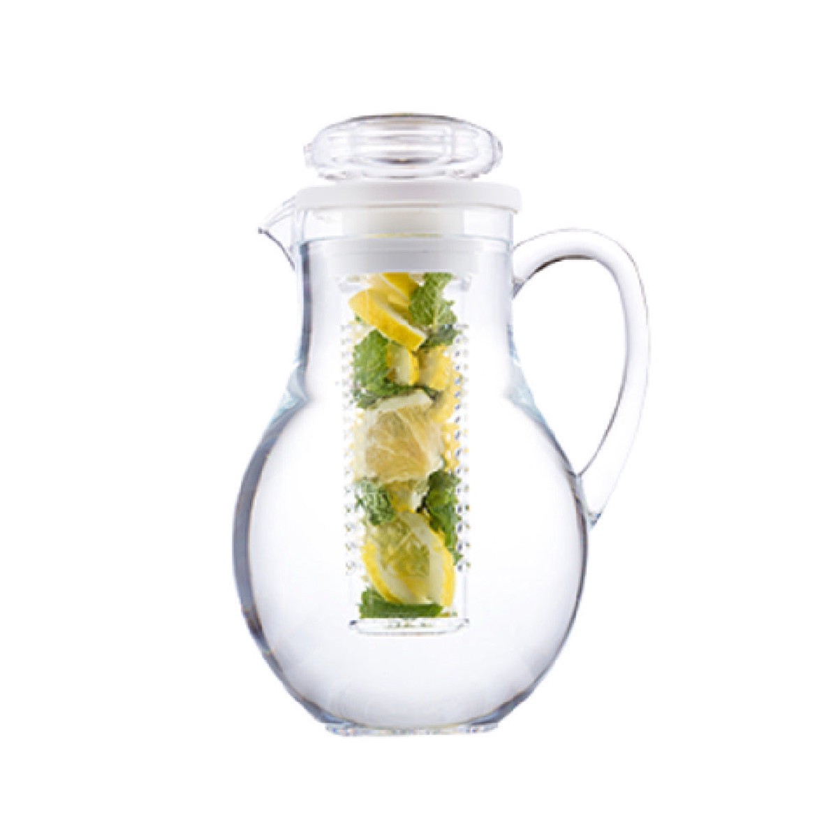 Tablecraft 319T Lid for Ice Core Pitcher 4 Inch Clear Polycarbonate 2 Piece