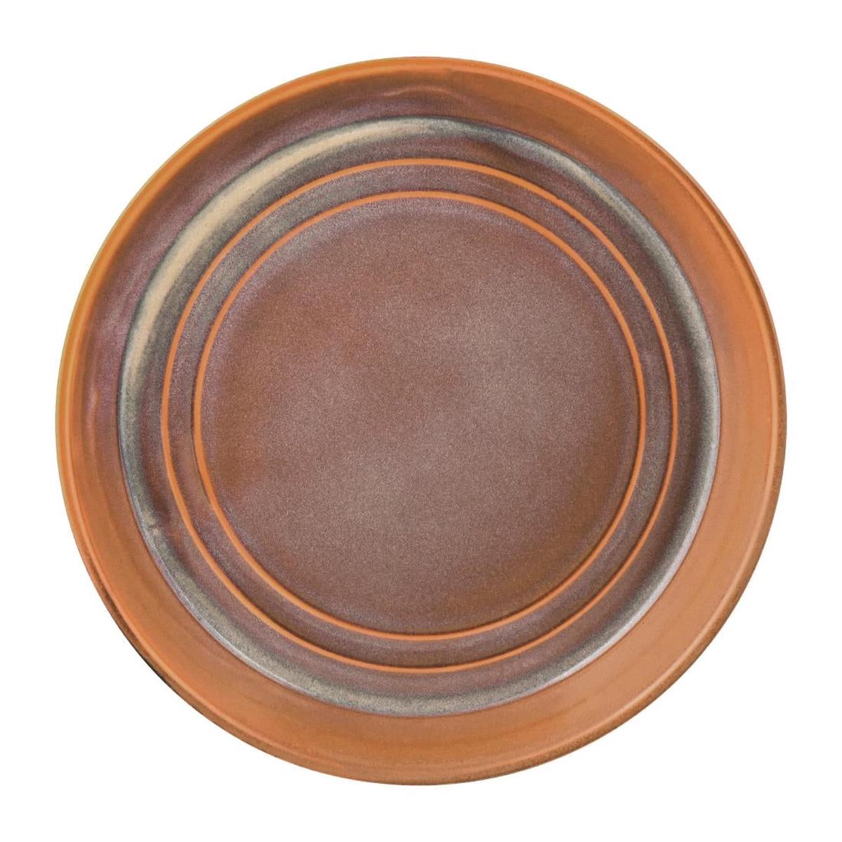 Tablekraft Urban Loft Round Flared Bowls Auburn 225mm (3 Pack) (Pack of 3) PAS-FW034