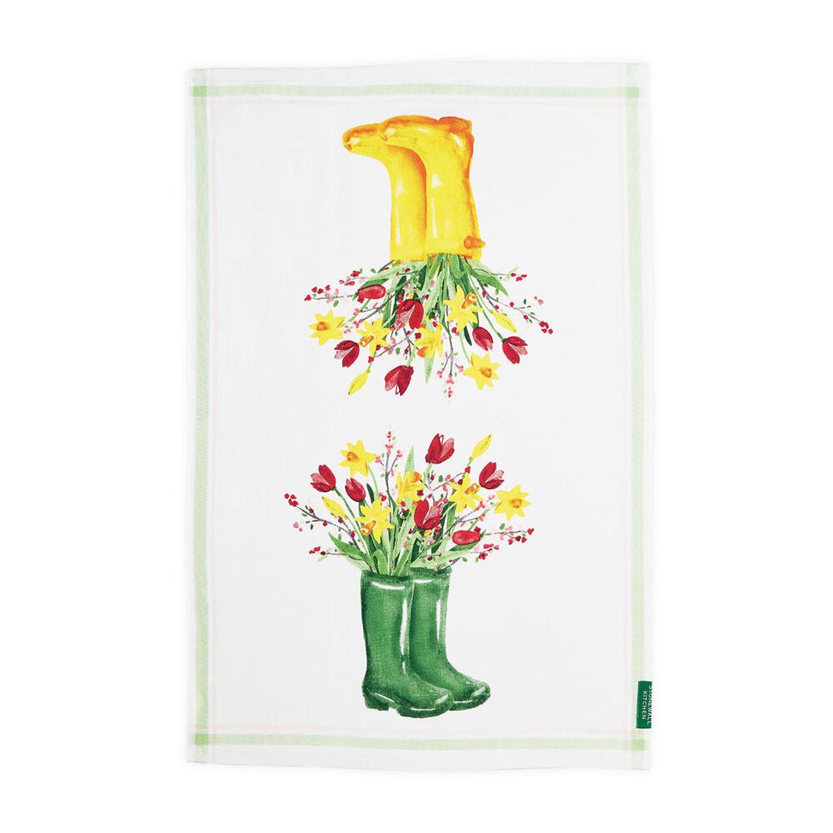 TEA TOWEL WELLIES