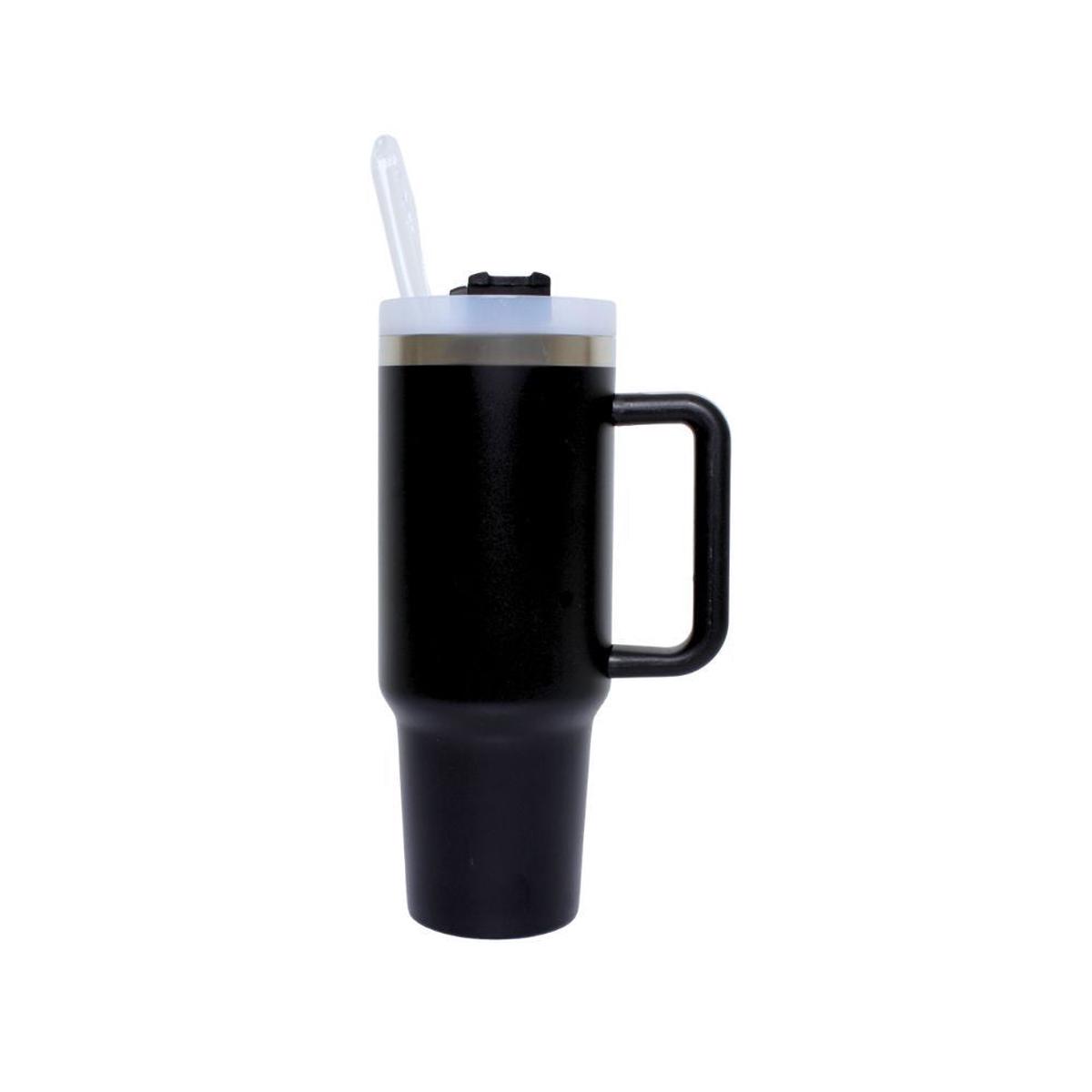 VACUUM MUG PLAIN BLACK 200ML EACH EACH