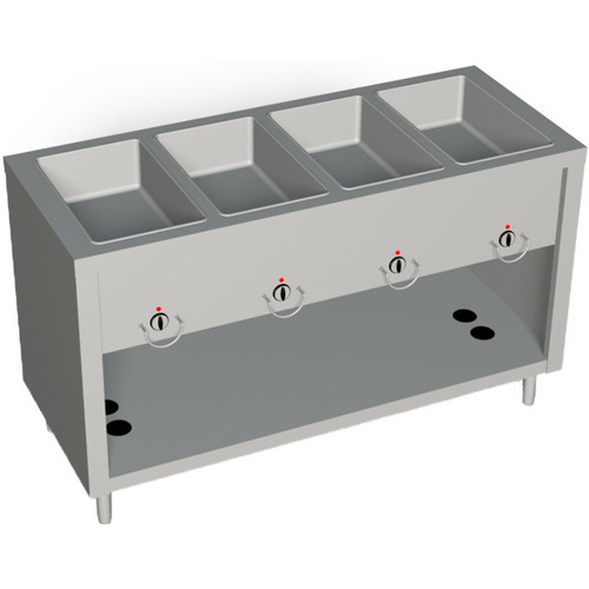 304-25PG | 60' | Serving Counter, Hot Food, Gas