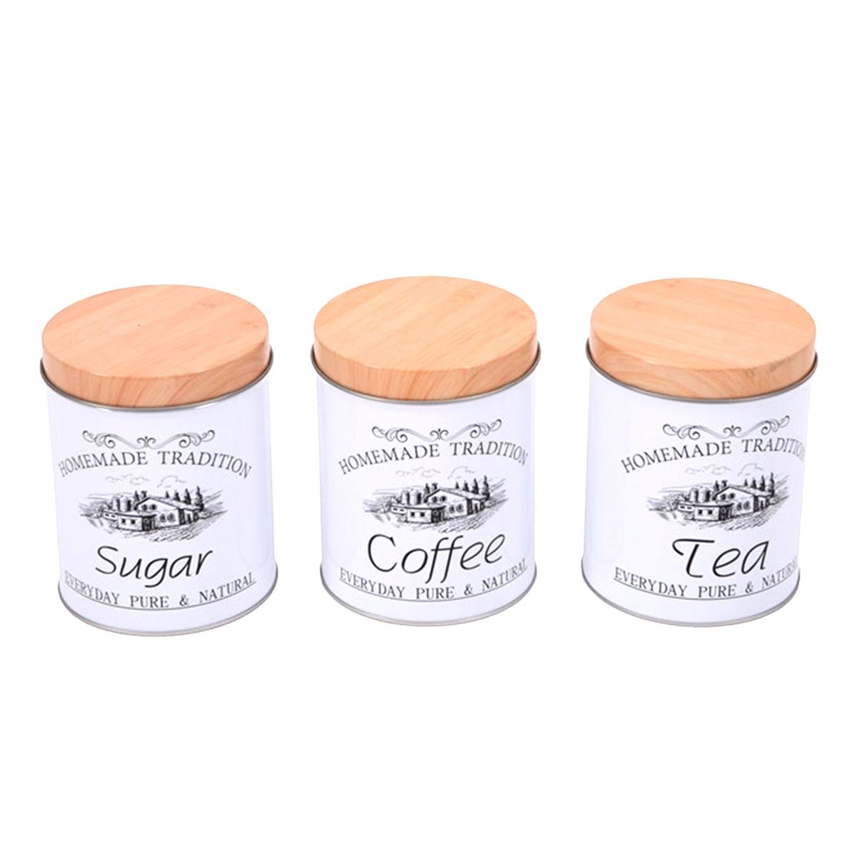 3Pcs Metal Storage Box Set
