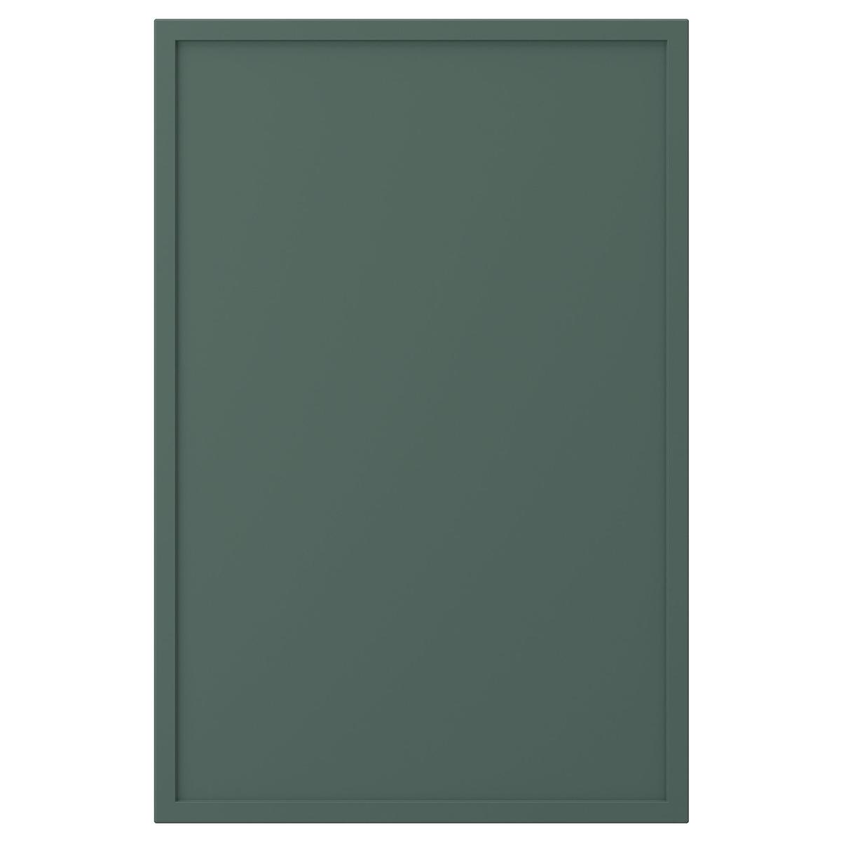 ASPUDDEN door, dark grey-green, 40x60 cm