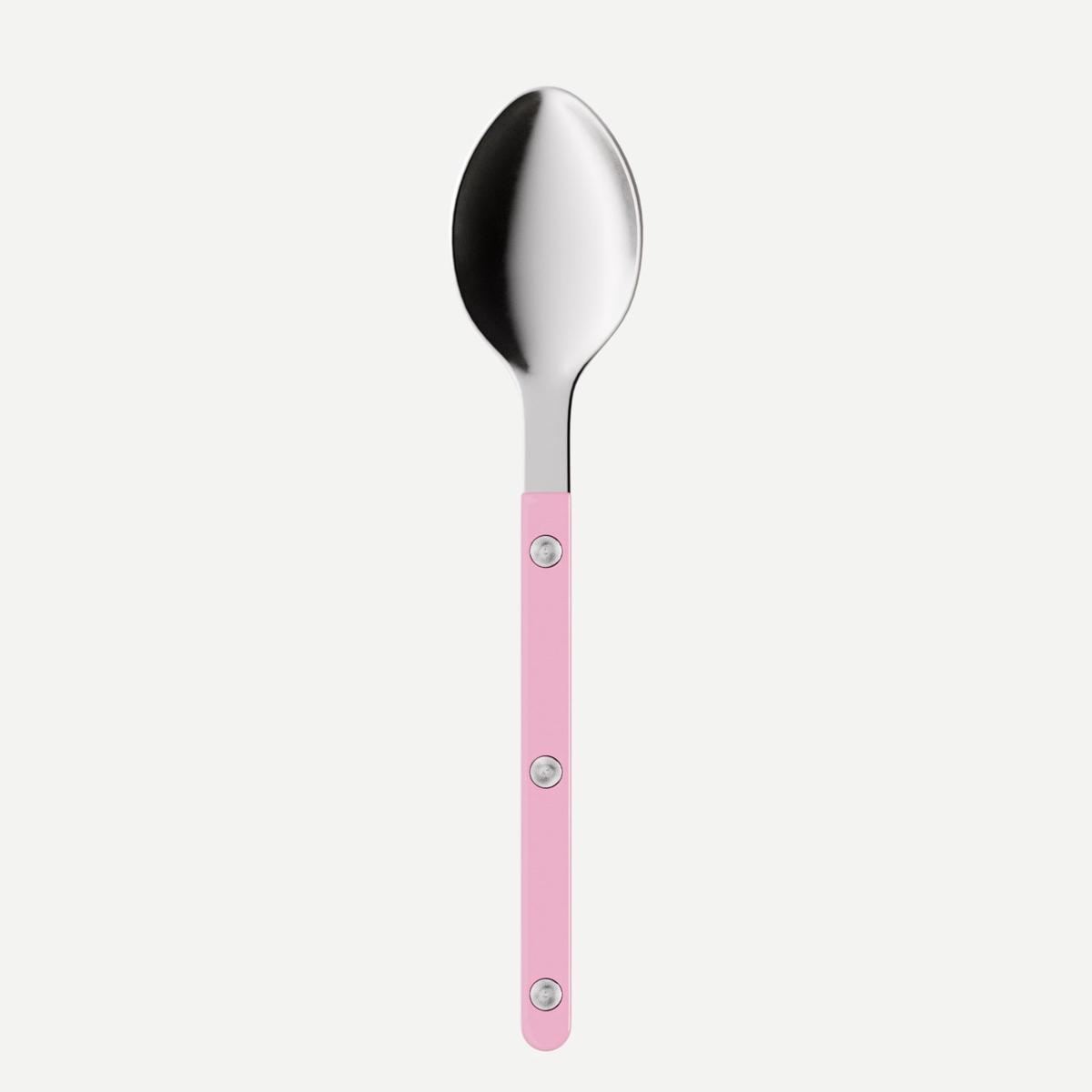 Bistrot Solid, Pink - Dessert spoon