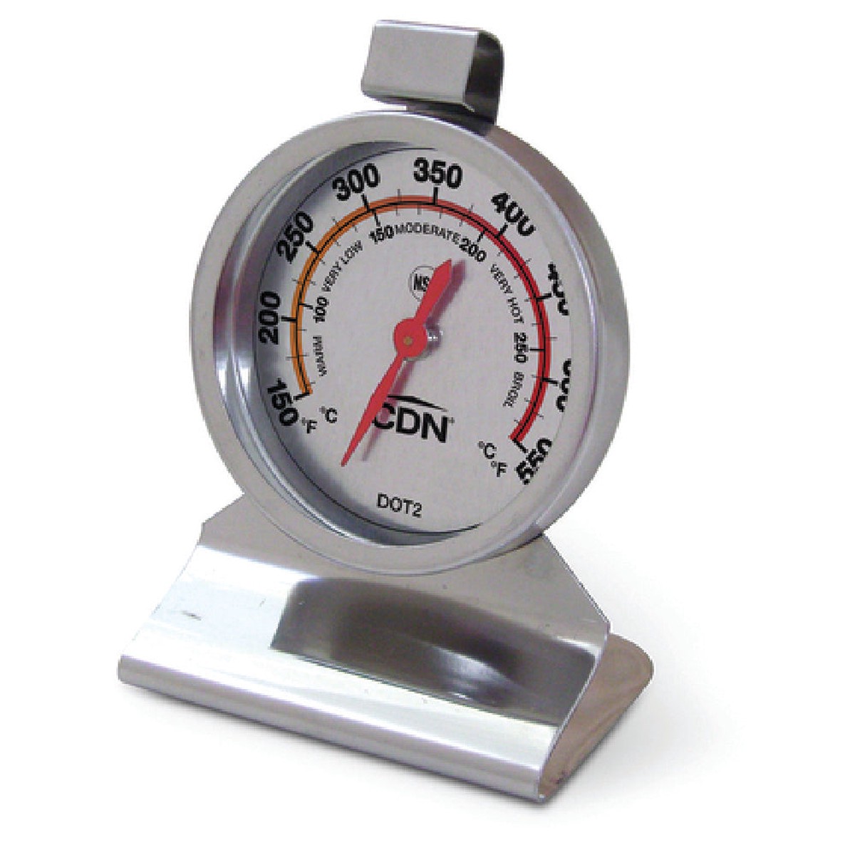 CDN DOT2 Oven Thermometer Fahrenheit Reading 150 To 550F (70 To 280C)