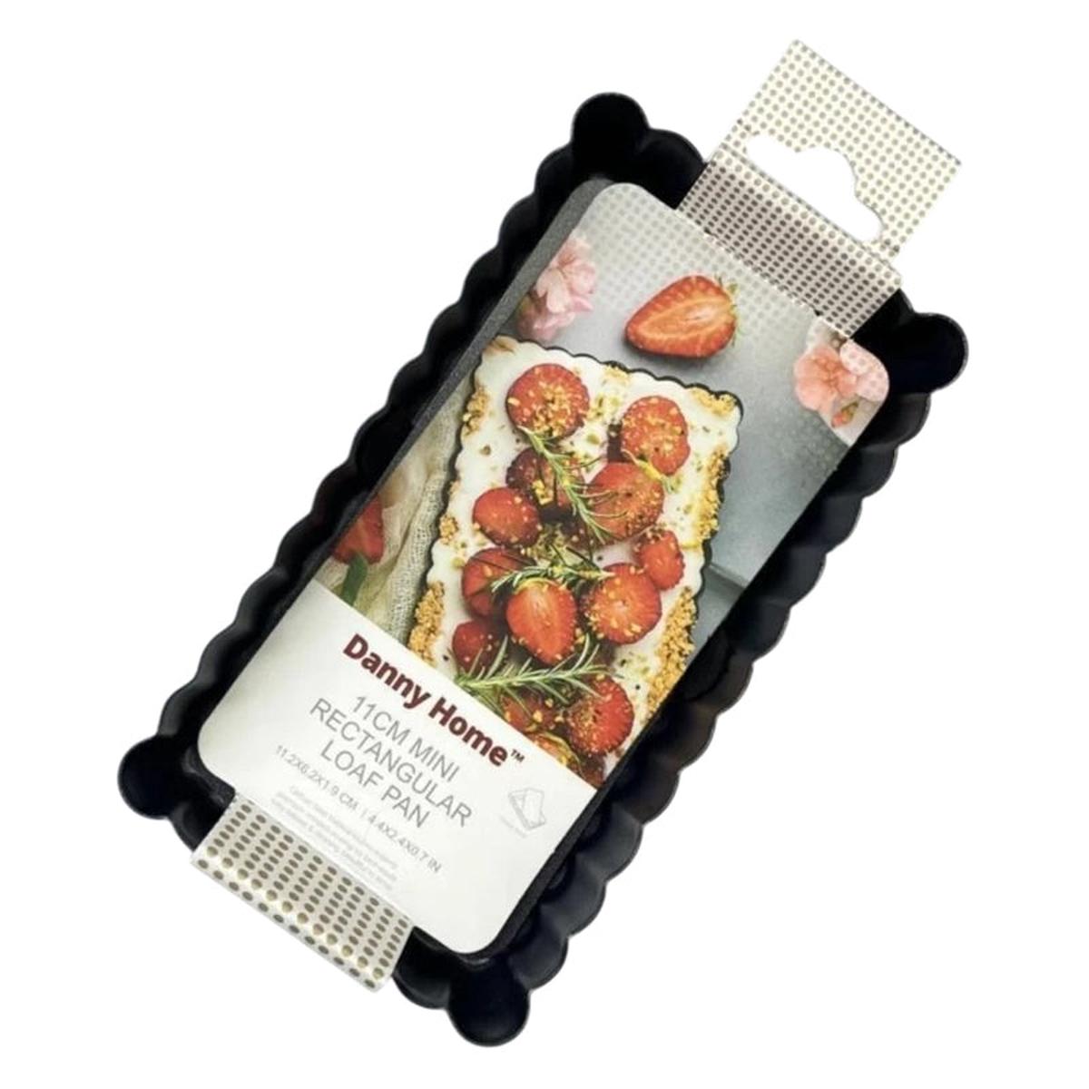 Danny Home Carbon Steel Mini Loaf Pan 11.4Cm - Multicolour