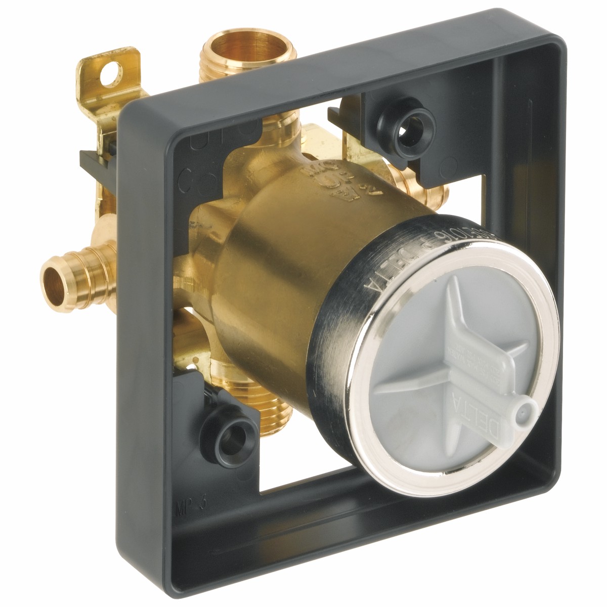 Delta 5/8-in ID PEX x 5/8-in OD PEX Brass Volume Control Valve, MultiChoice Universal Rough, R10000-PX