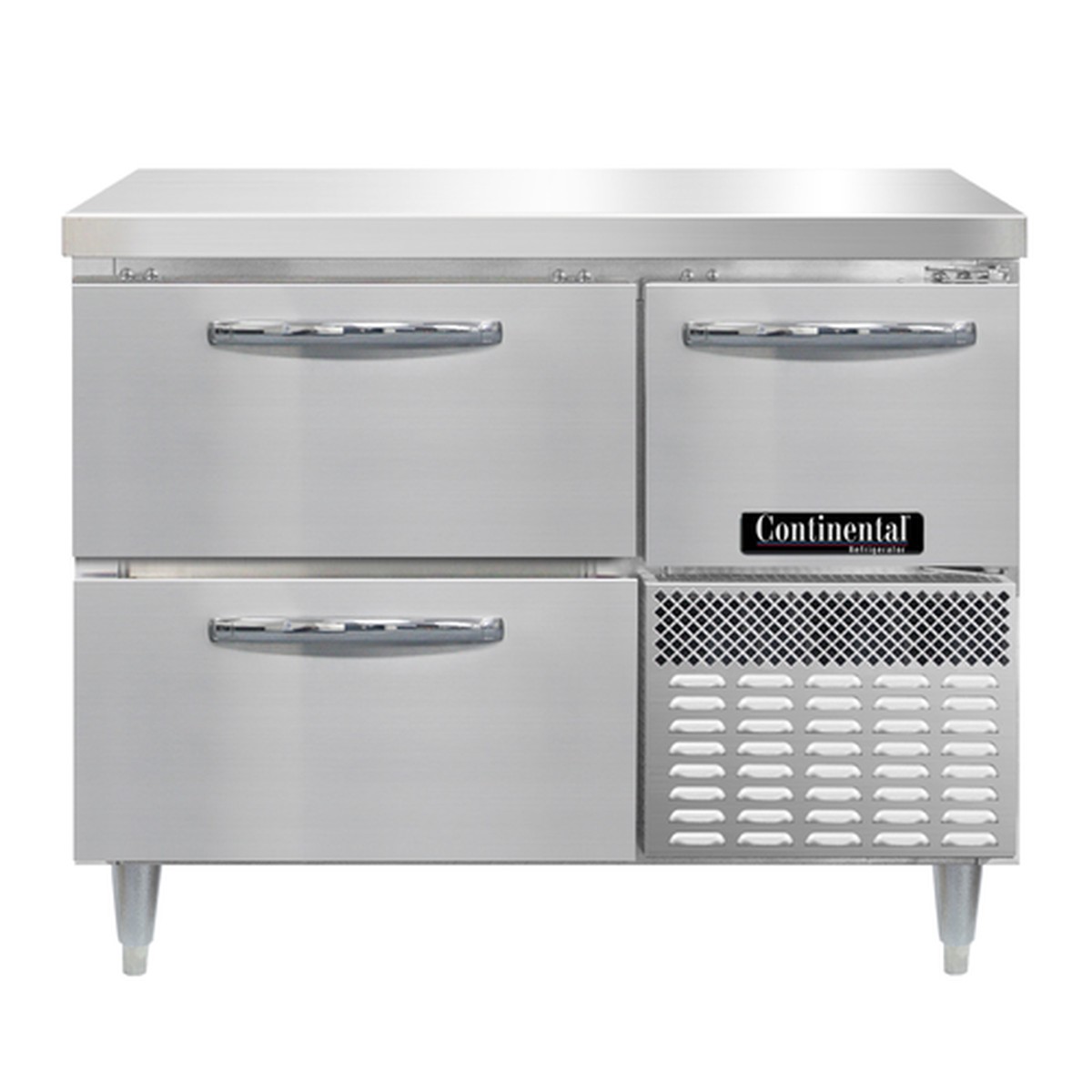 DRA43NSS-D | 43' | Refrigerated Counter, Work Top