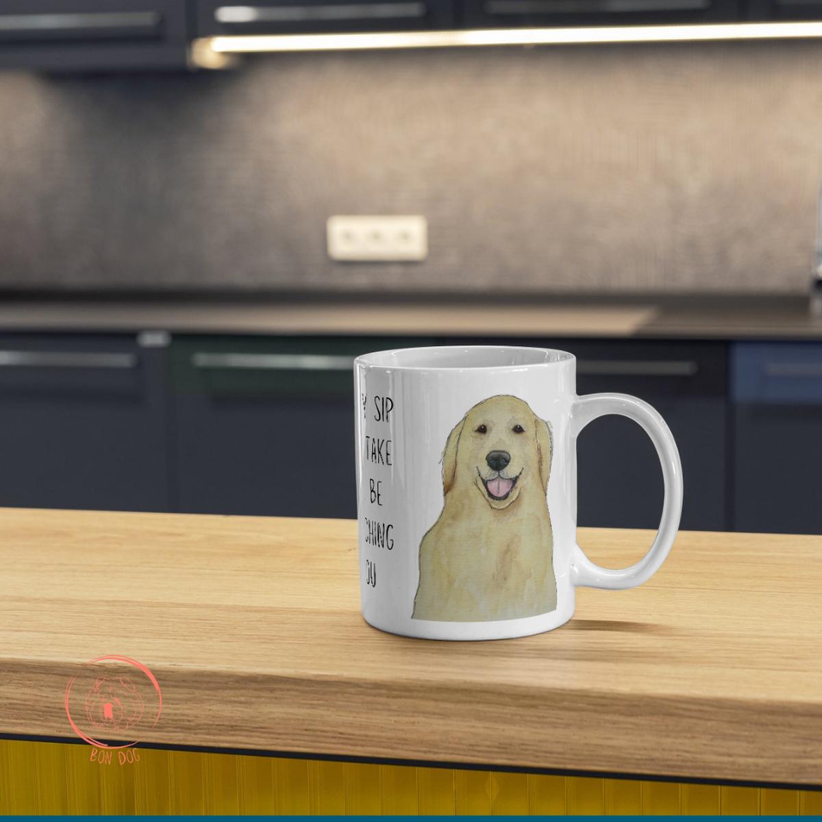 Golden Retriever Mug Every Sip You Take, Ill Be Watching You