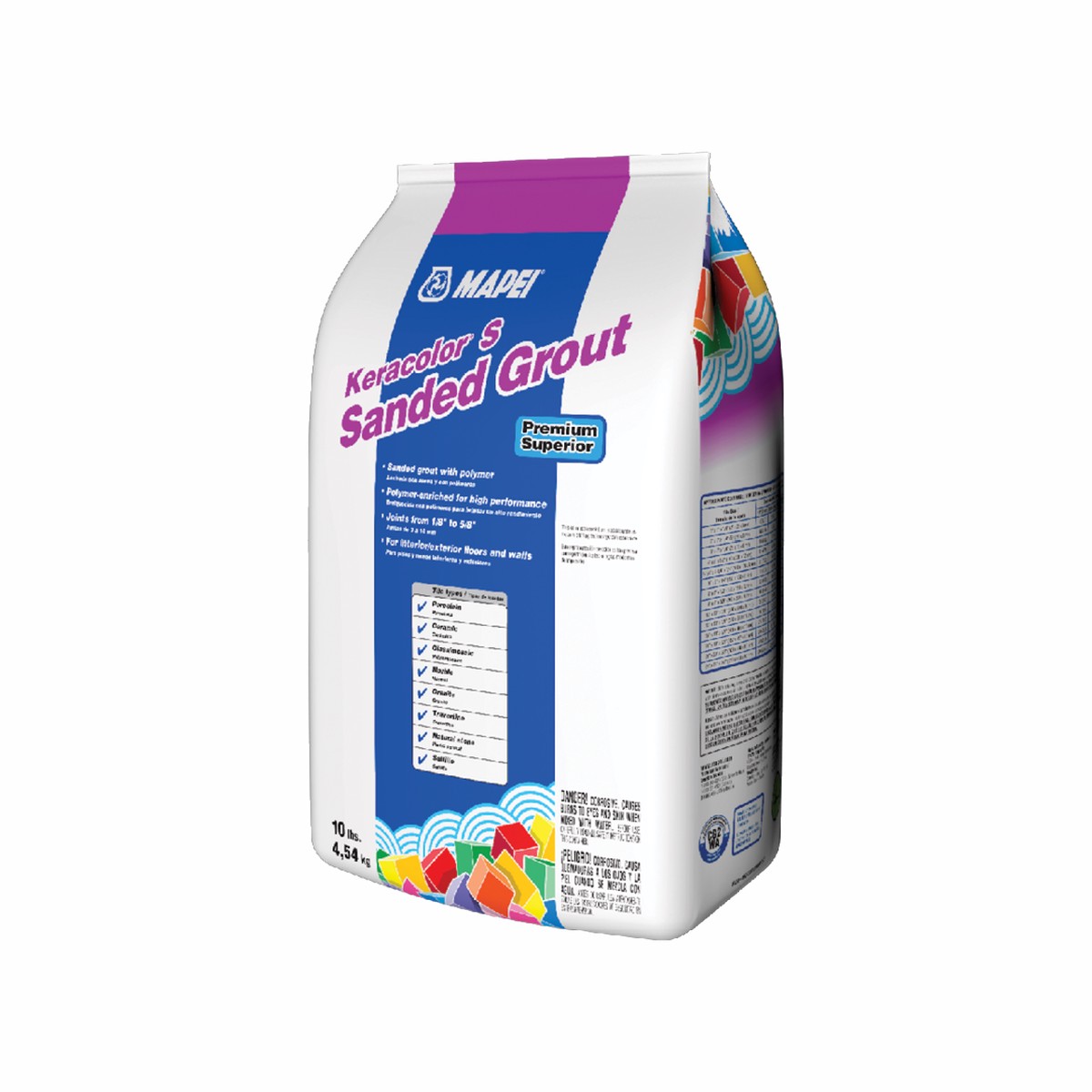 MAPEI Keracolor S Sanded Grout, 5220 Eggshell - 10 lb