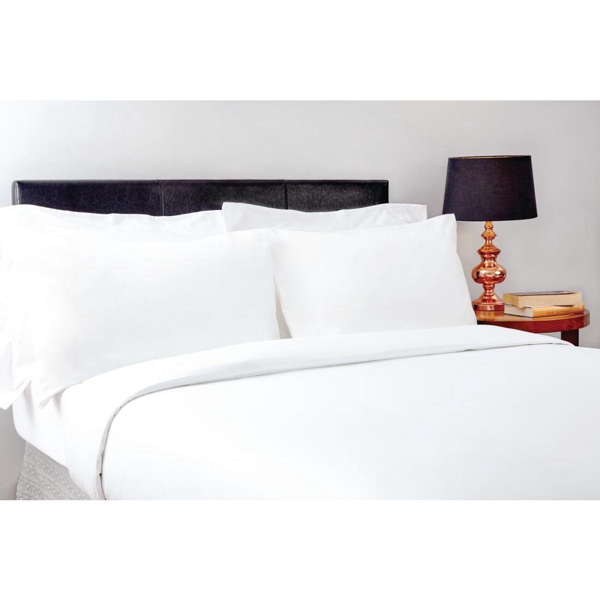 Mitre Essentials Pyramid Duvet Cover White King Size - GT822
