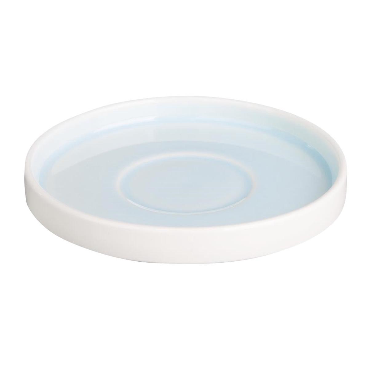 Olympia Fondant Saucers Aqua 155mm for CU186 (6 Pack) (Pack of 6) PAS-CU187