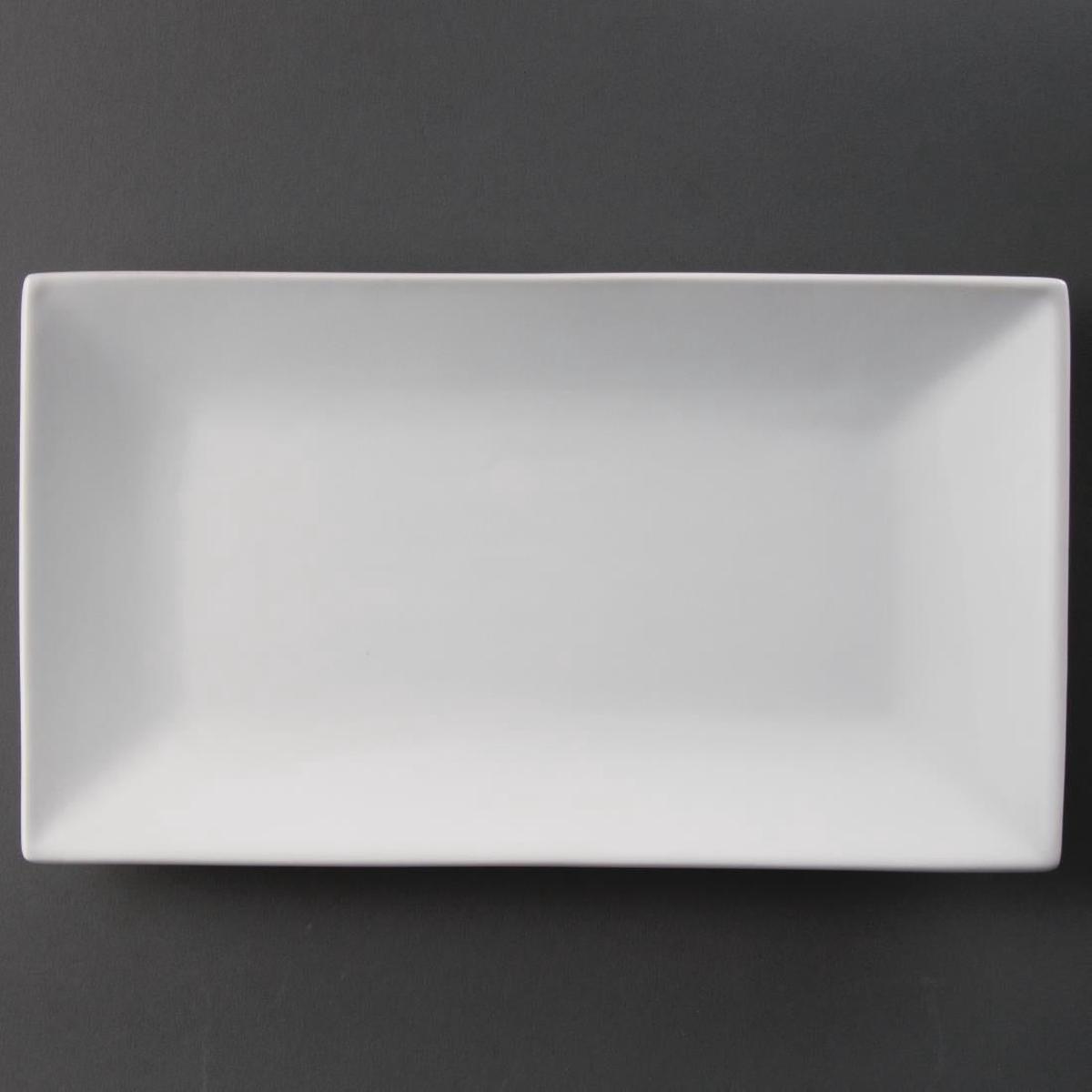 Olympia Whiteware Serving Rectangular Platter - 310x180mm (Box 2) PAS-CC895