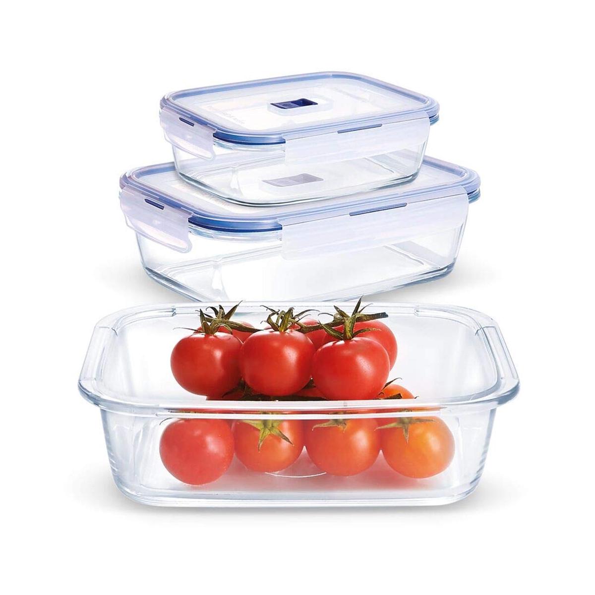 PURE BOX RECT FLAT 3PCS SET