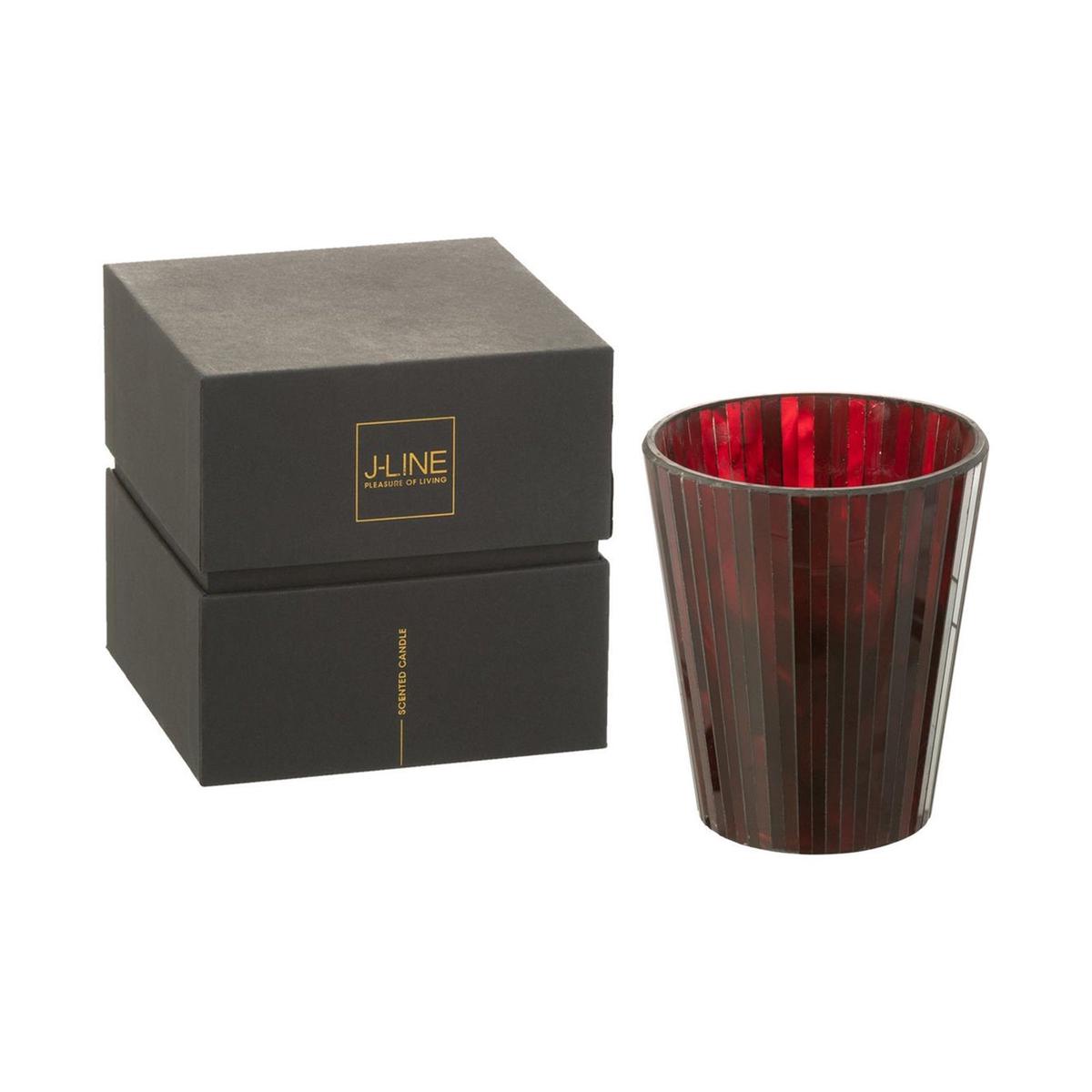 Red Scented Candle Large (15.5x15.5x18.5cm)