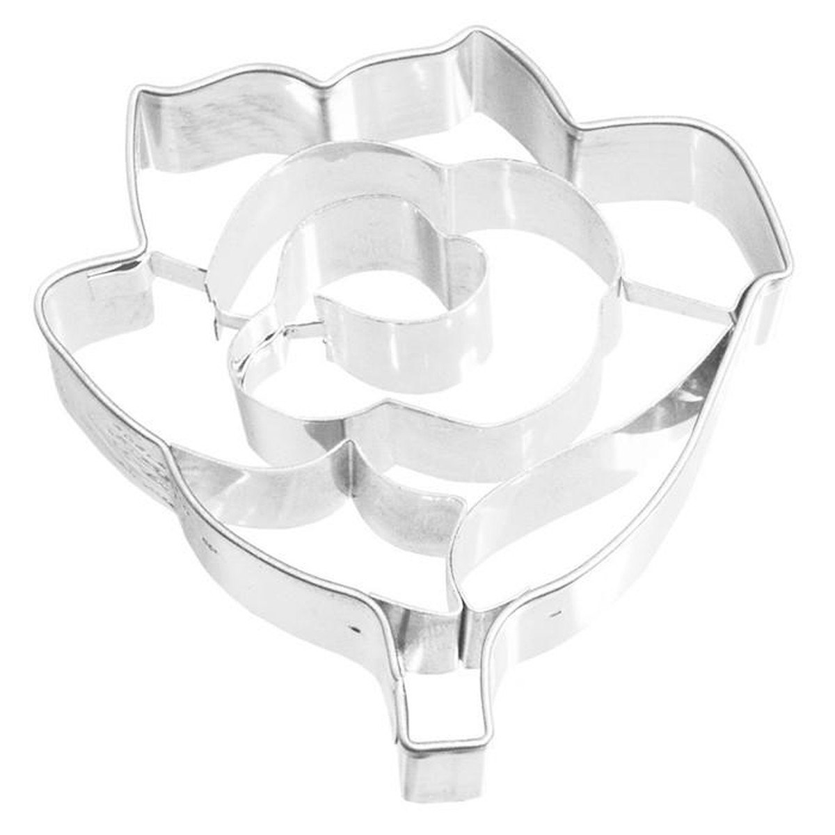 Rose Detailed Cookie Cutter, 6cm