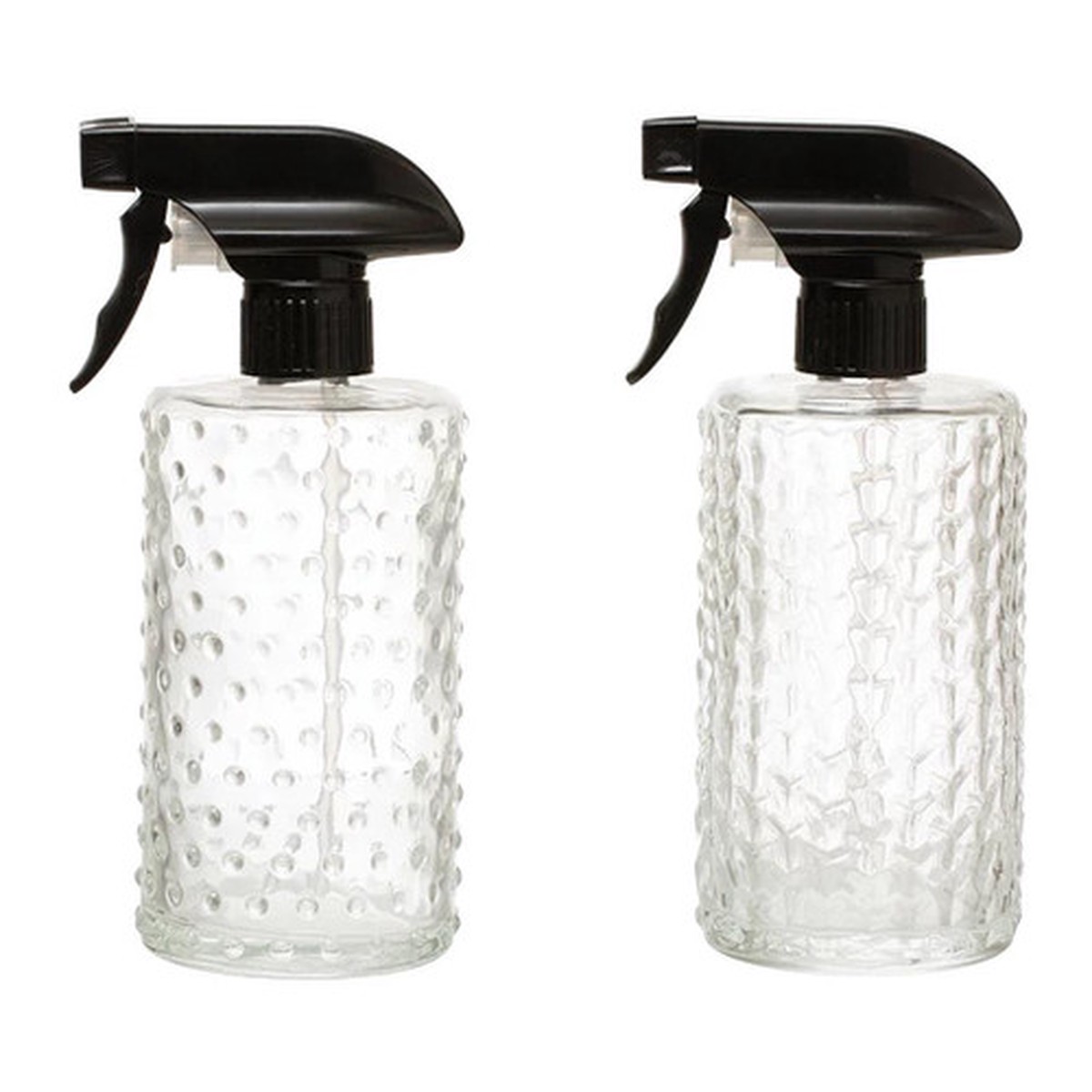 Spray Bottle Embossed Glass - Assorted