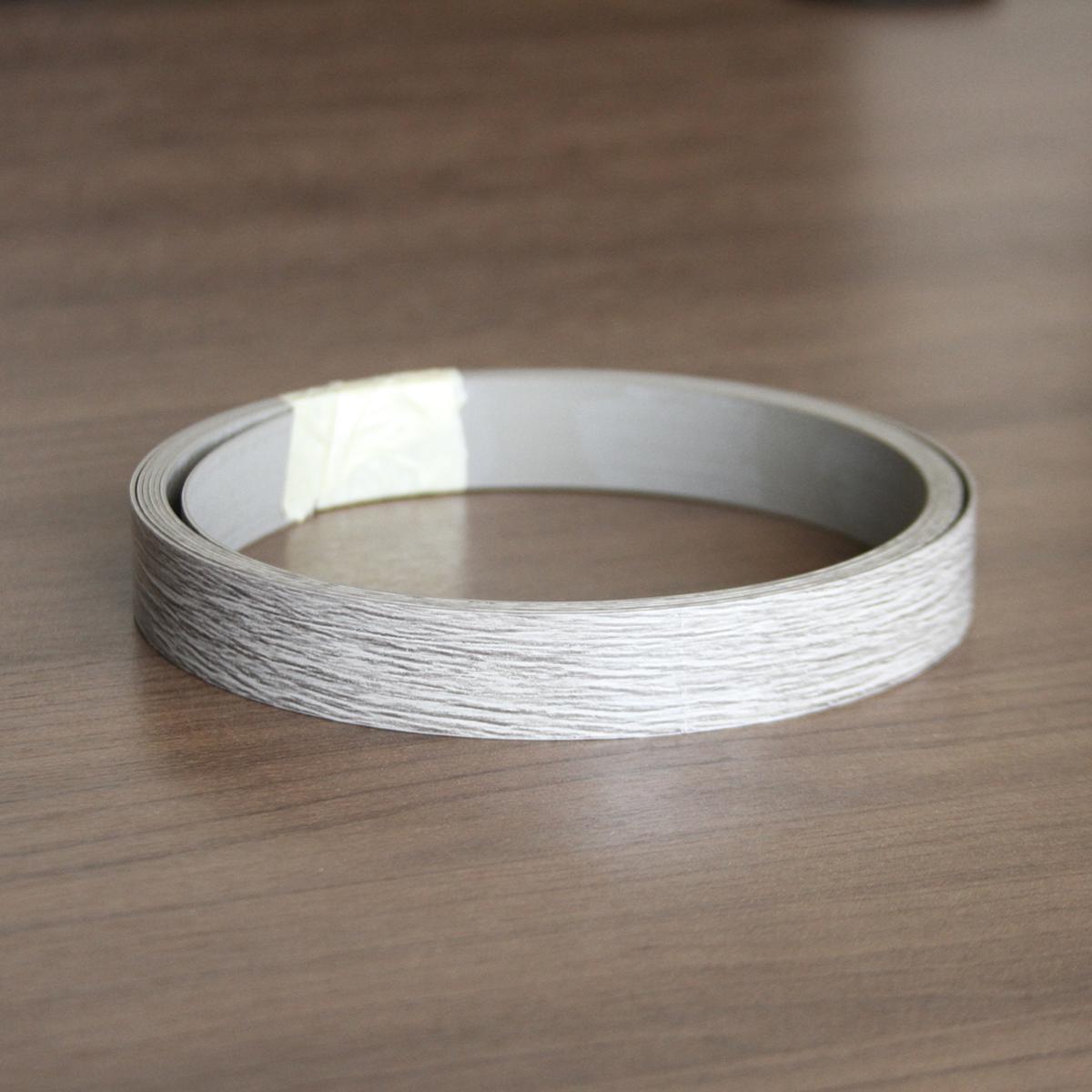 Torino Grey Wood Edgebanding 10'L x 0.75"W Pre-Assembled