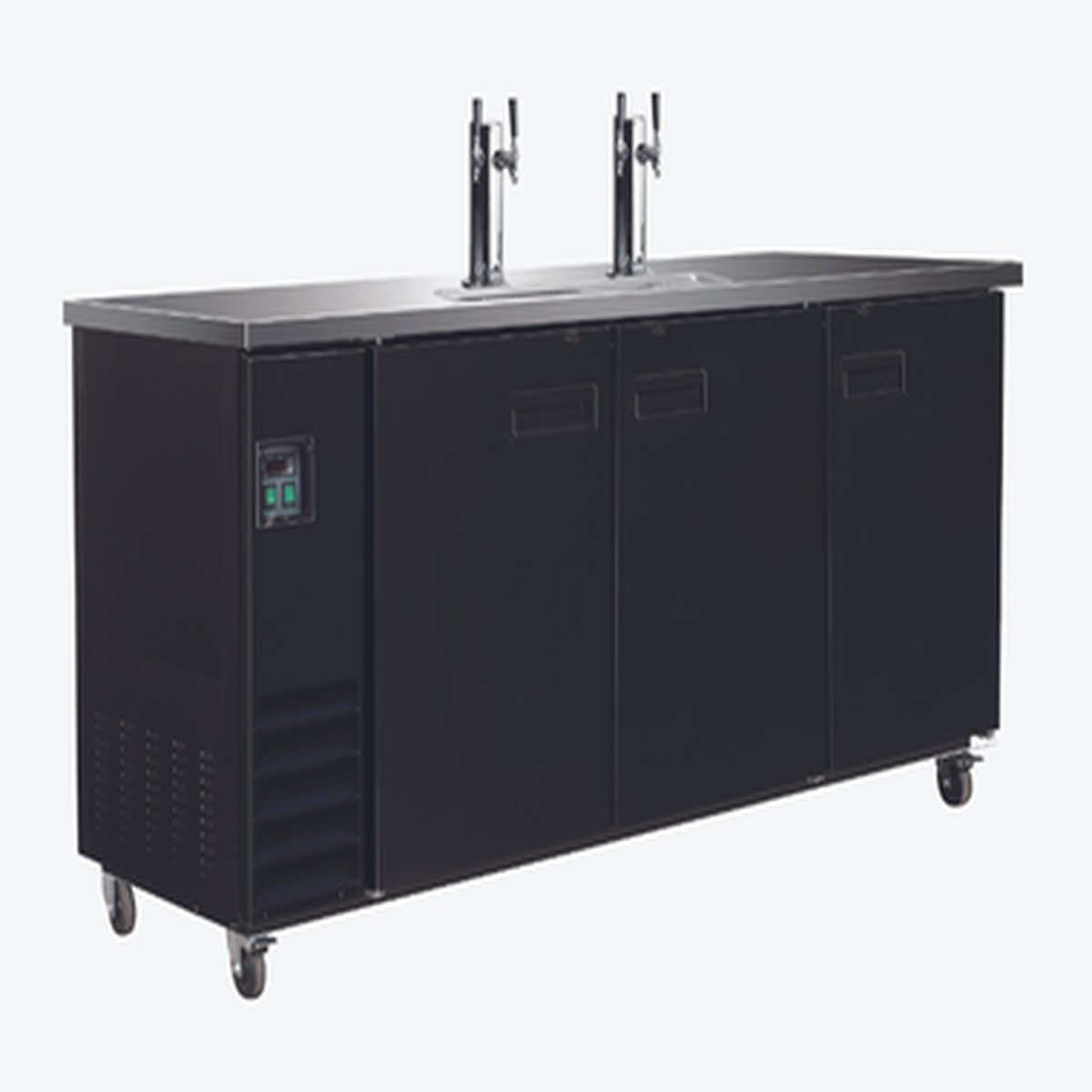 Triple Door Underbar direct draw dispenser 3-barrel - UBD-3
