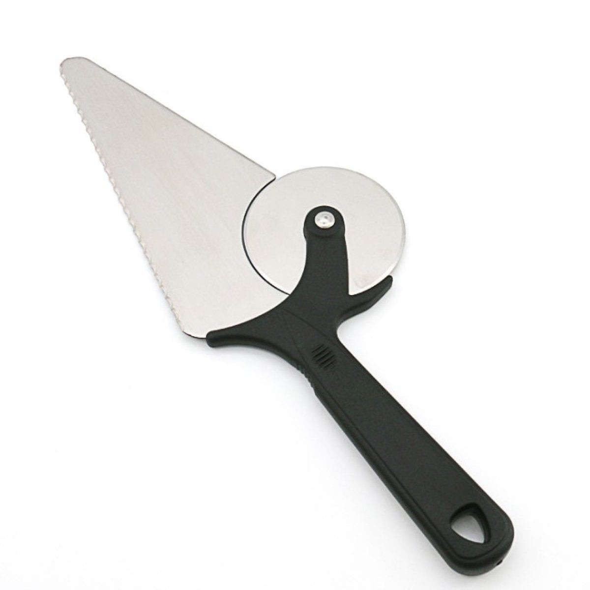 2 in 1 Pizza Wheel Cutter and Server Stainless steel | WHK057