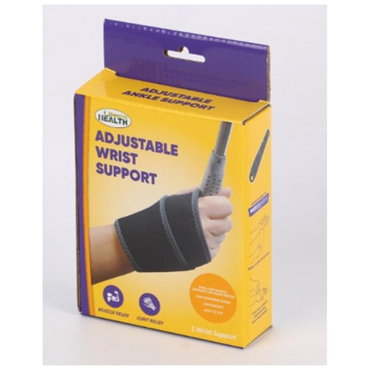 Adjustable Wrist Support 35X11Cm - Black