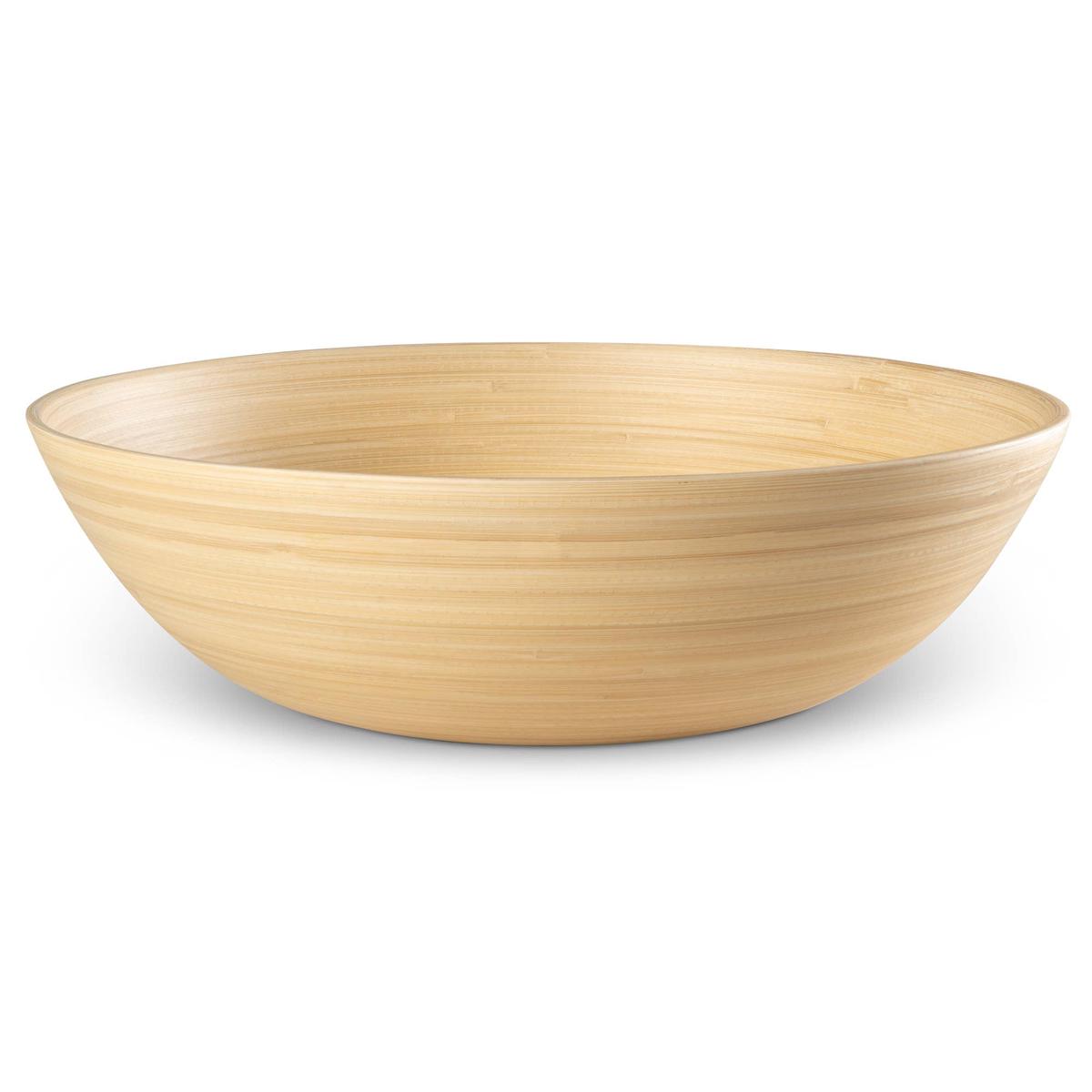 BAMBOO SALAD BOWL 12"