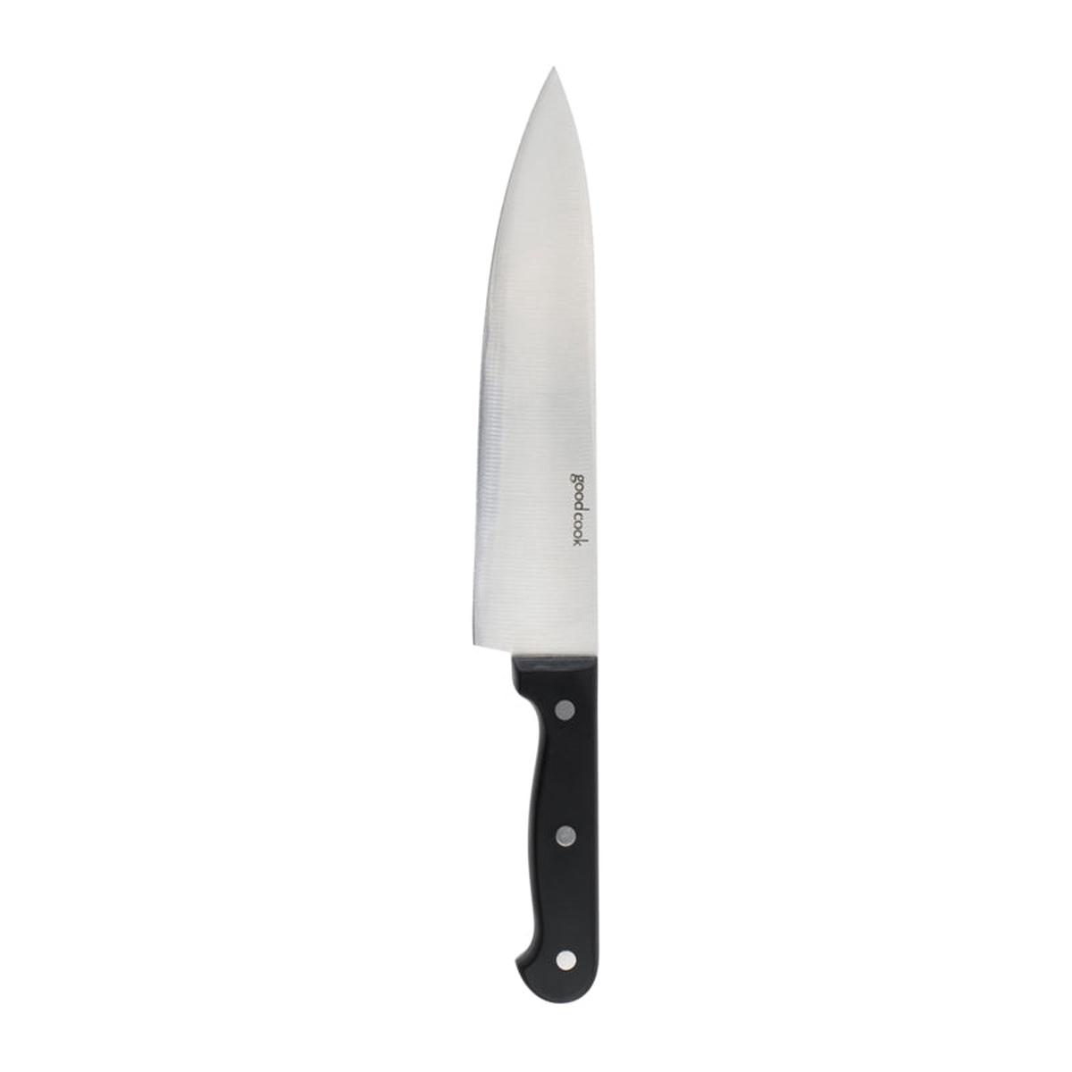 Goodcook Chef'S Knife Stainless Steel 8"-Silver&Black