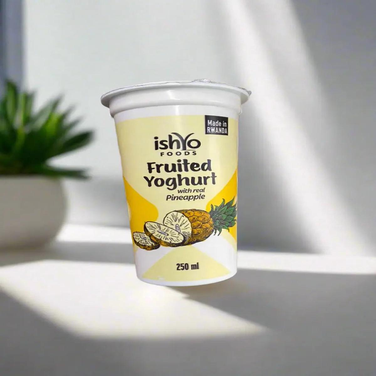 Ishyo Fruited Yoghurt With Real Pineapple 250ML