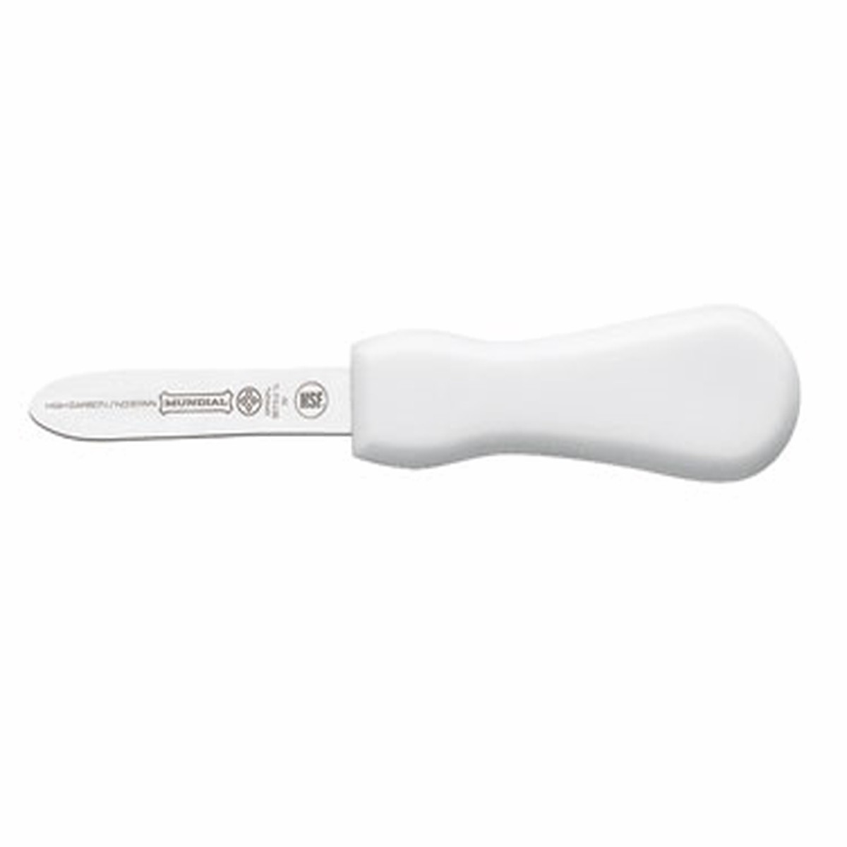 Mundial W5673-2-3/4 Oyster Knife 2-3/4", New Haven Style, Antimicrobial High Carbon/No Stain Blade