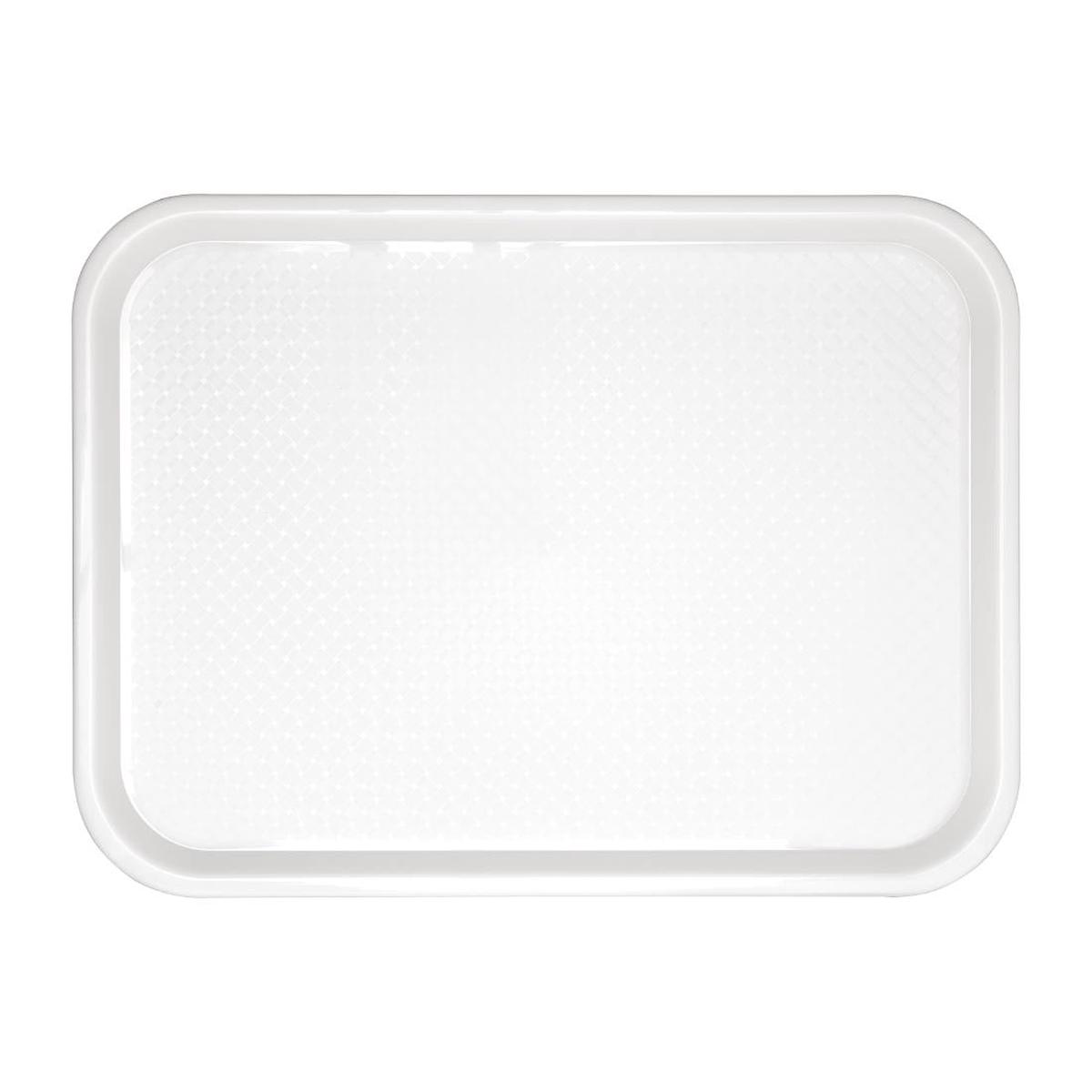 Olympia Kristallon Polypropylene Fast Food Tray White PAS-P_GF995