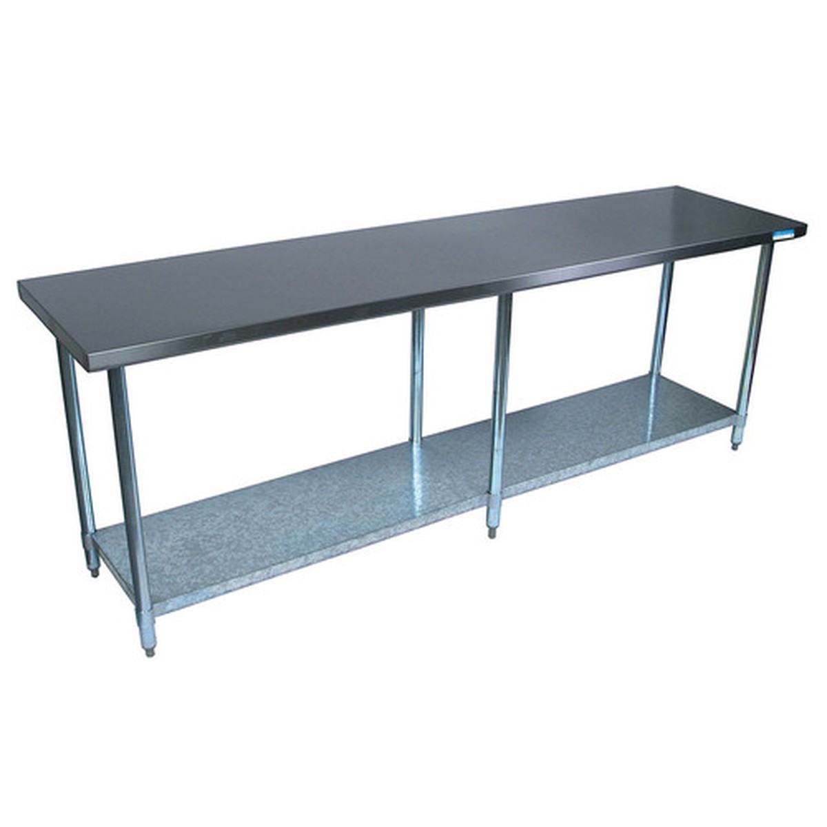 QVT-8430 | 84' | Work Table, 73 - 84, Stainless Steel Top