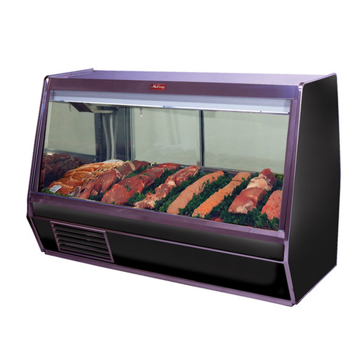 SC-CMS32E-4-BE-LED | 50' | Display Case, Red Meat Deli