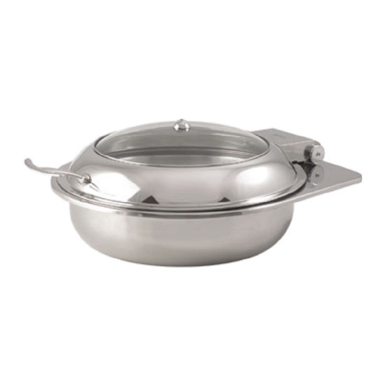 Spring USA 2172-6/37 16 Inch Round Chafing Dish with Hinged Cover