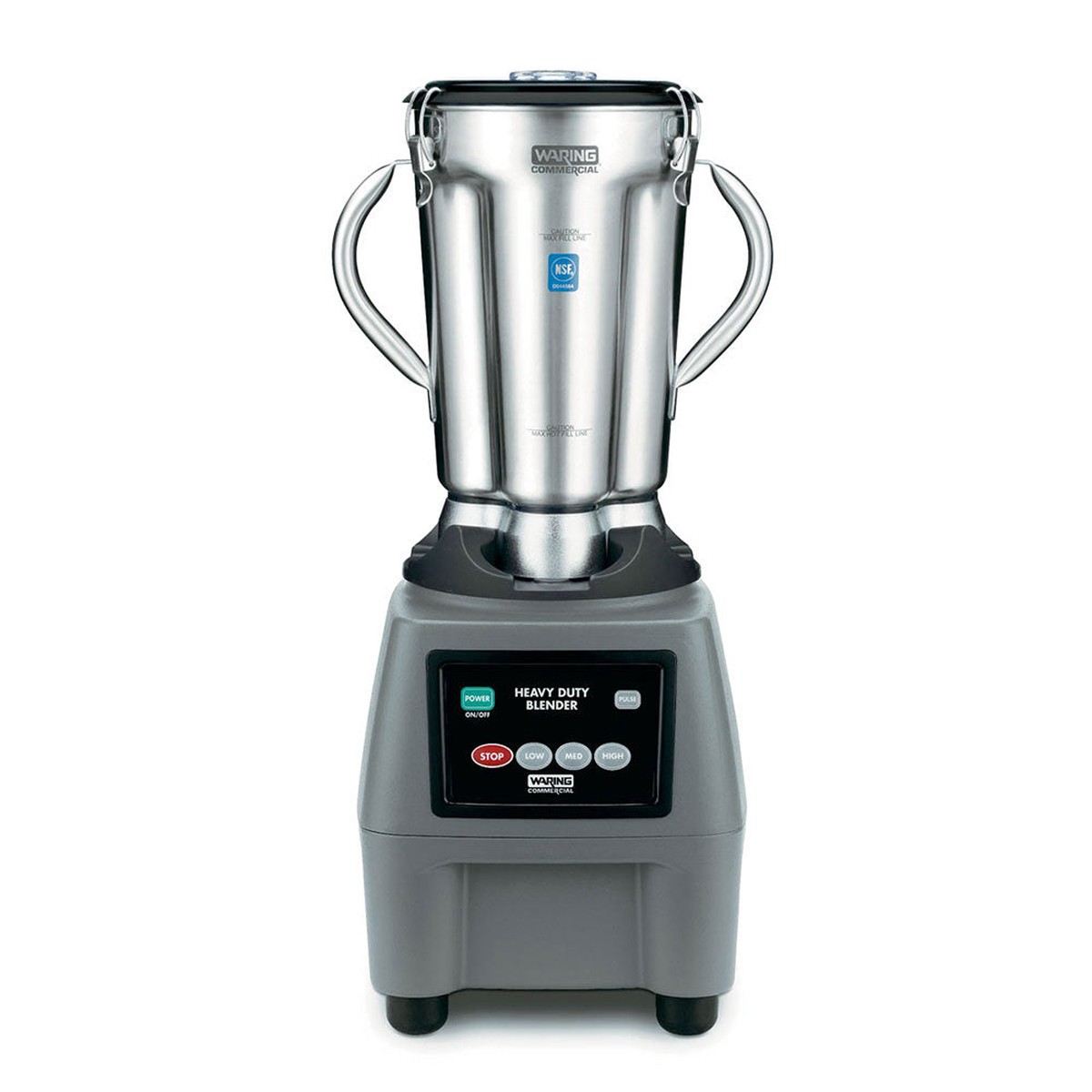 Waring CB15 3.8 L Stainless Steel 3-Speed Electronic Blender - 120V/1800W