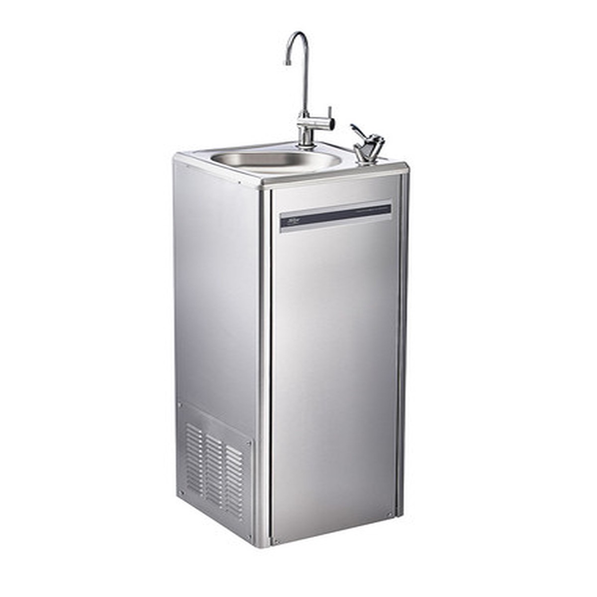 Zip CM1501-1 Chillmaster 140 BCF SS 19 Freestanding Filtered Chilled Drinking Water With Bubbler and Carafe Filler