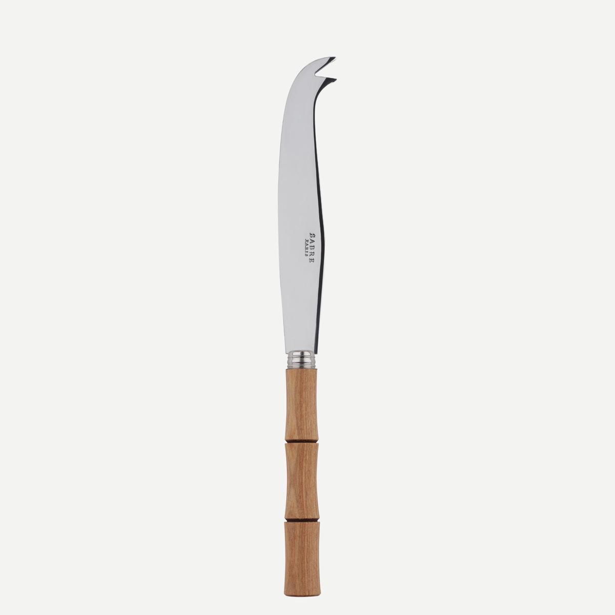 Bamboo, Light press wood - Cheese knife large
