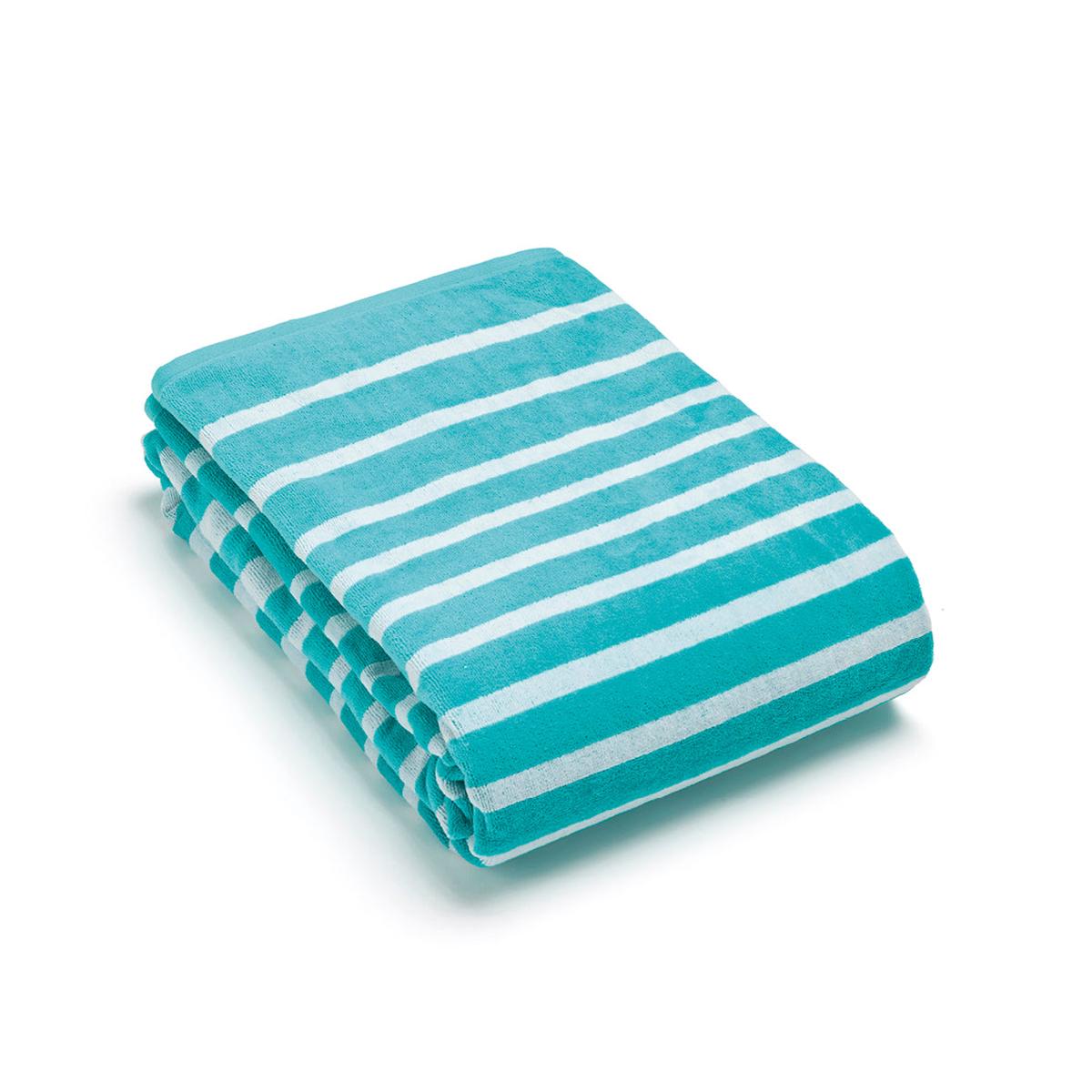 Beach towel Cdric Turquoise - 90 x 180 cm
