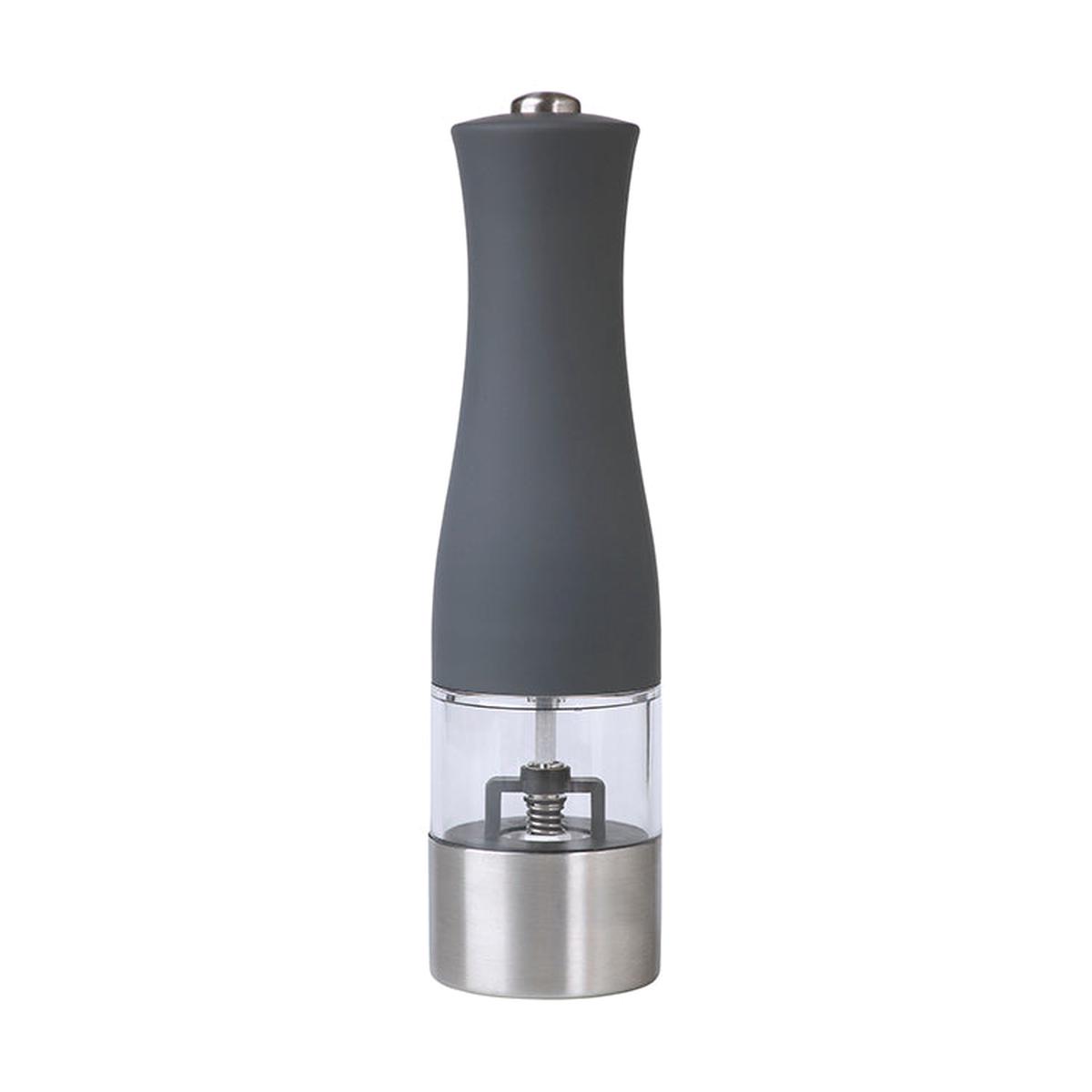 Cosmopolitan Electric Salt/Pepper Mill 21cm Grey Gift Boxed