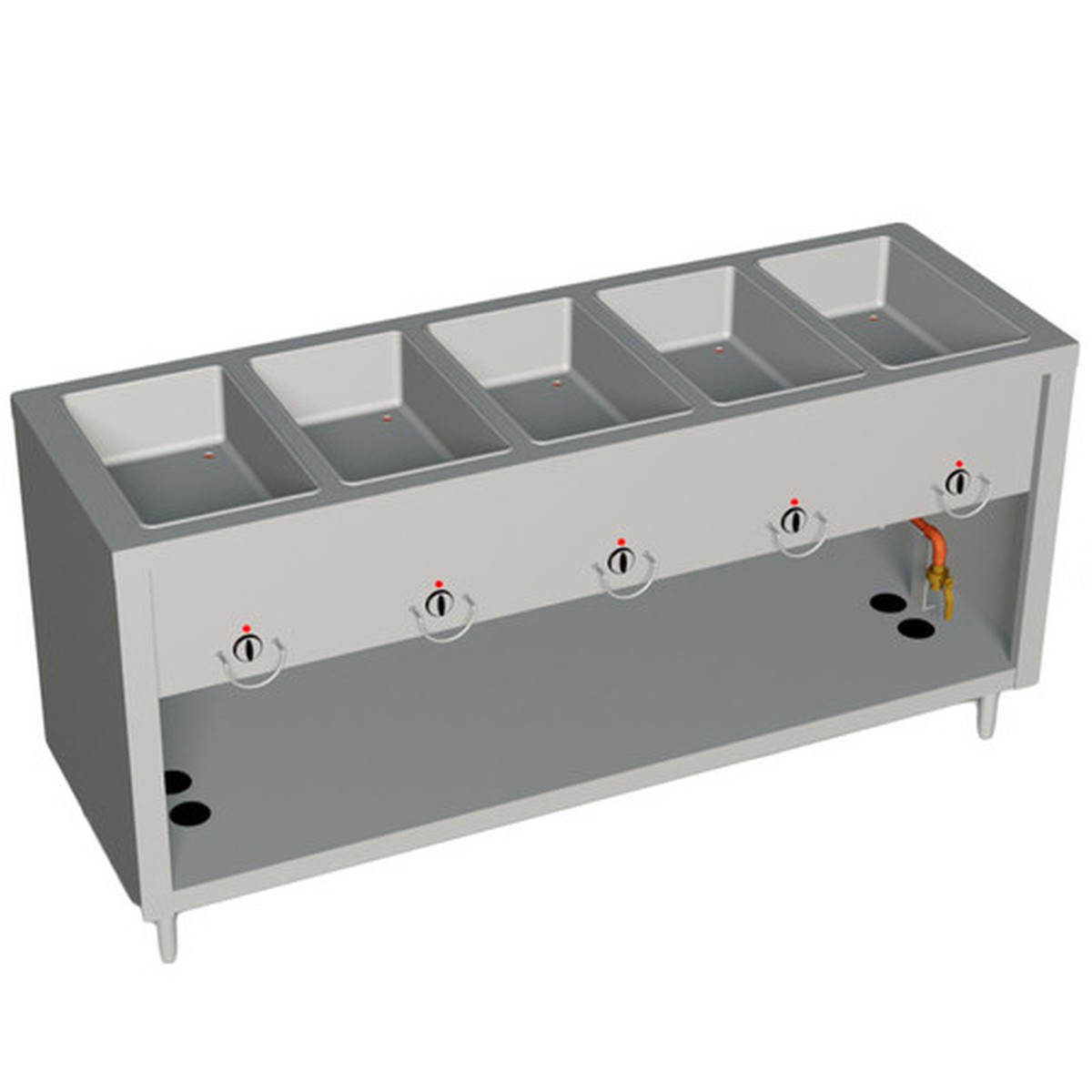 E305-25PG | 74' | Serving Counter, Hot Food, Electric