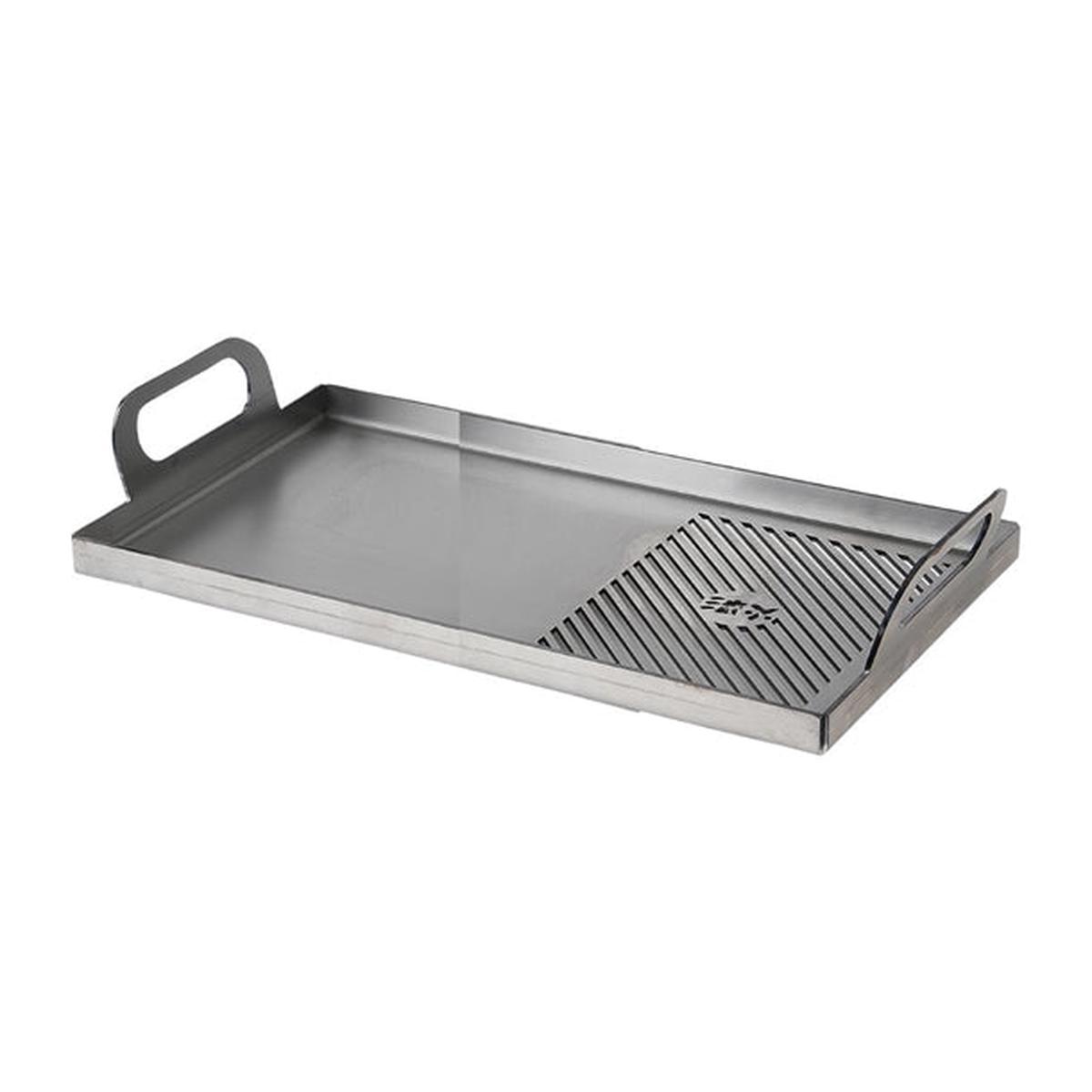 Kasai Konro 50/50 Plancha for Medium Long Konro Grill SVT-16137 - HW426