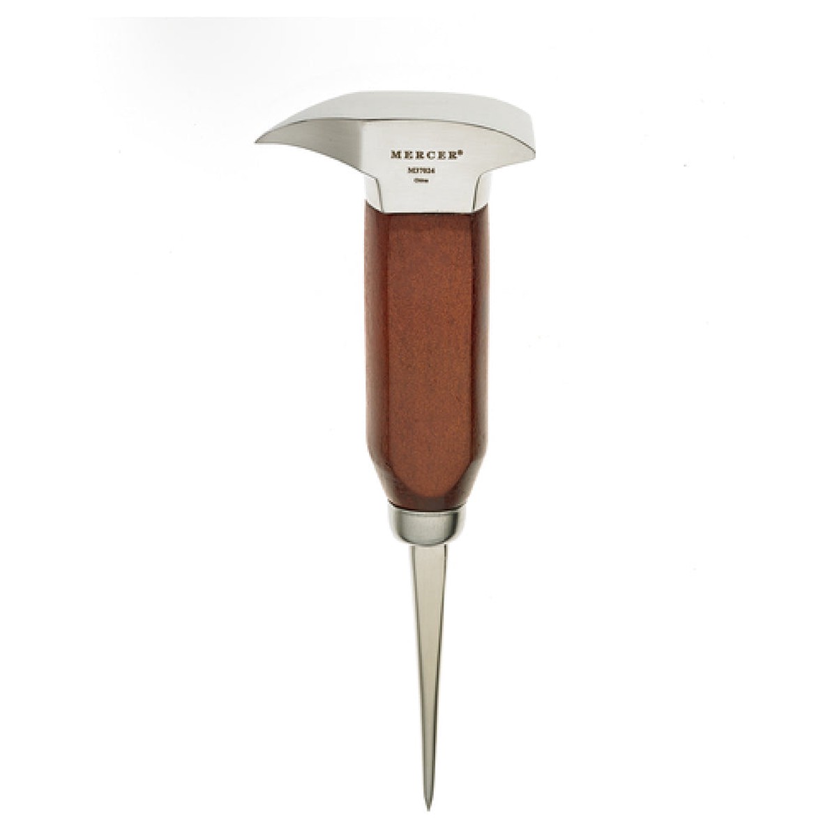 Mercer Culinary M37024 7 Inch Ice Pick with Wood Handle Cast Stainless Steel